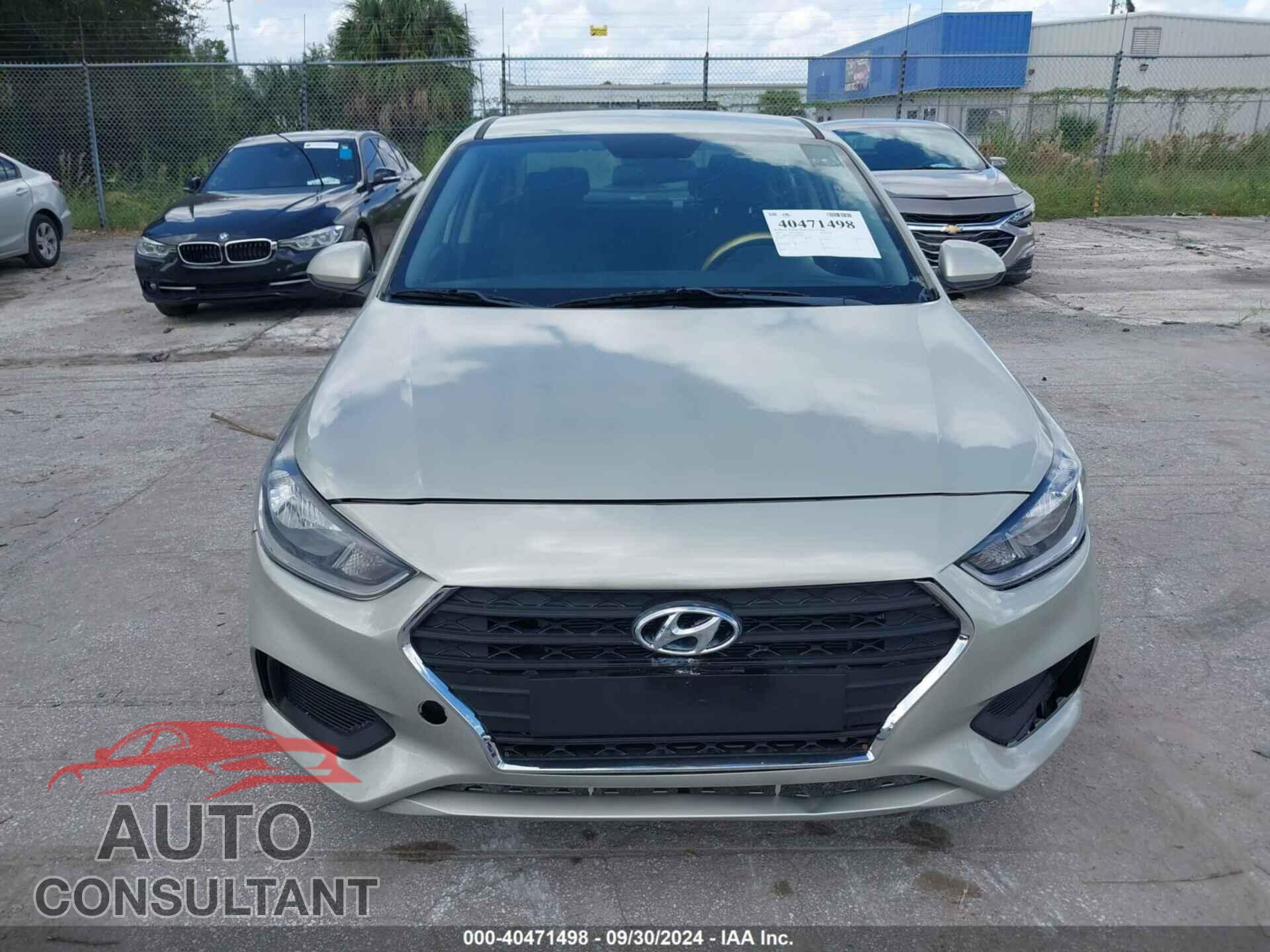 HYUNDAI ACCENT 2019 - 3KPC24A31KE040962