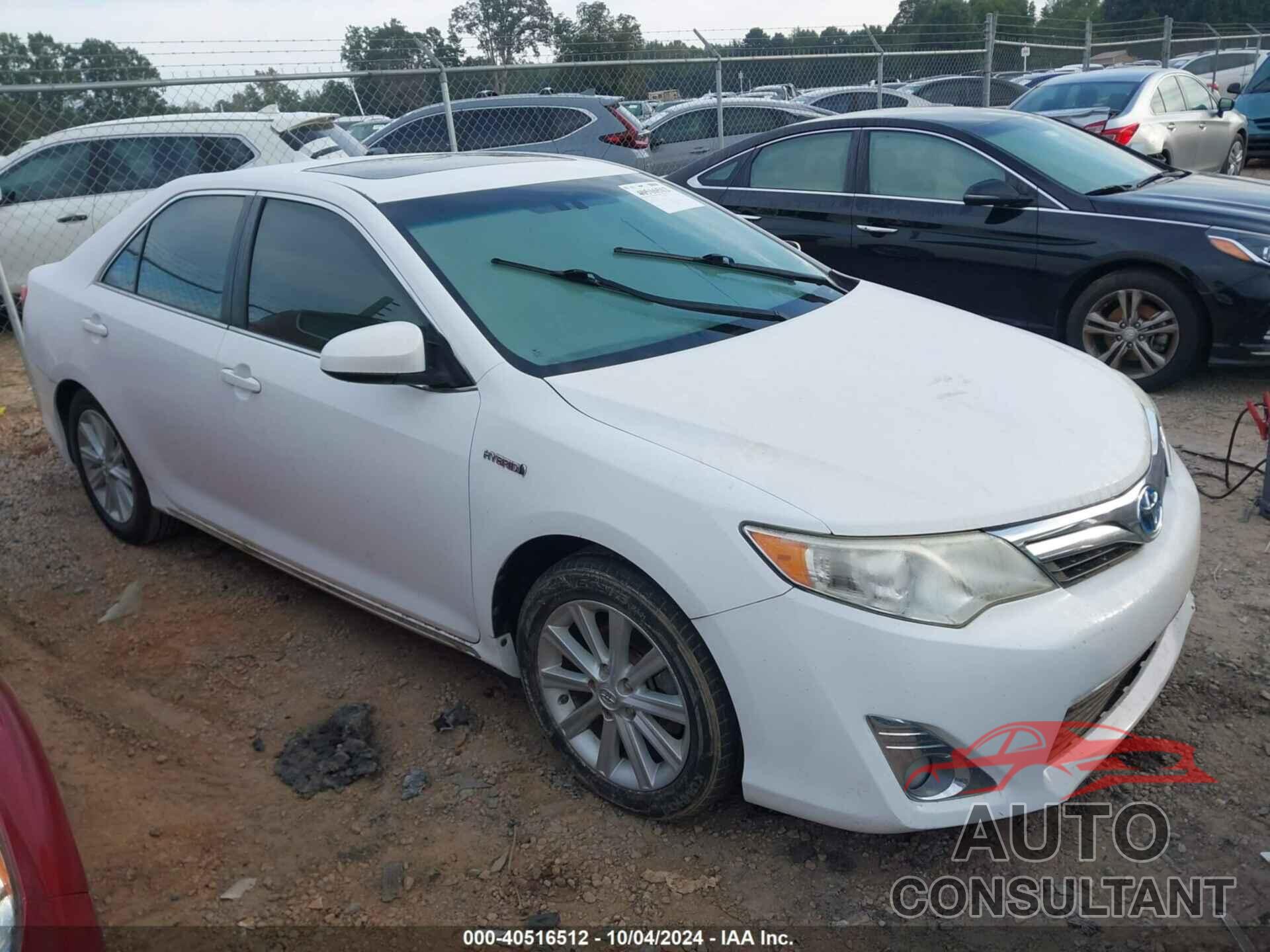 TOYOTA CAMRY HYBRID 2014 - 4T1BD1FK7EU113595