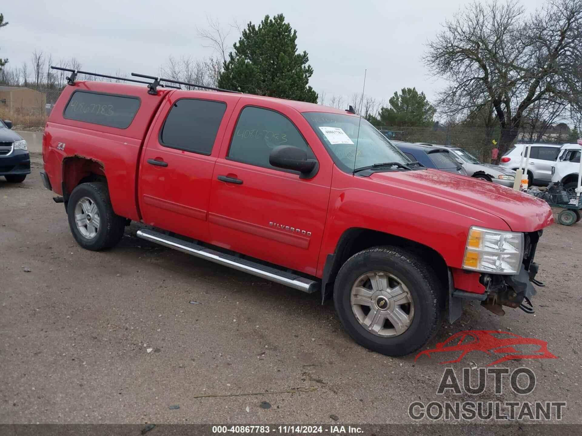 CHEVROLET SILVERADO 1500 2012 - 1GCPKSE75CF238454