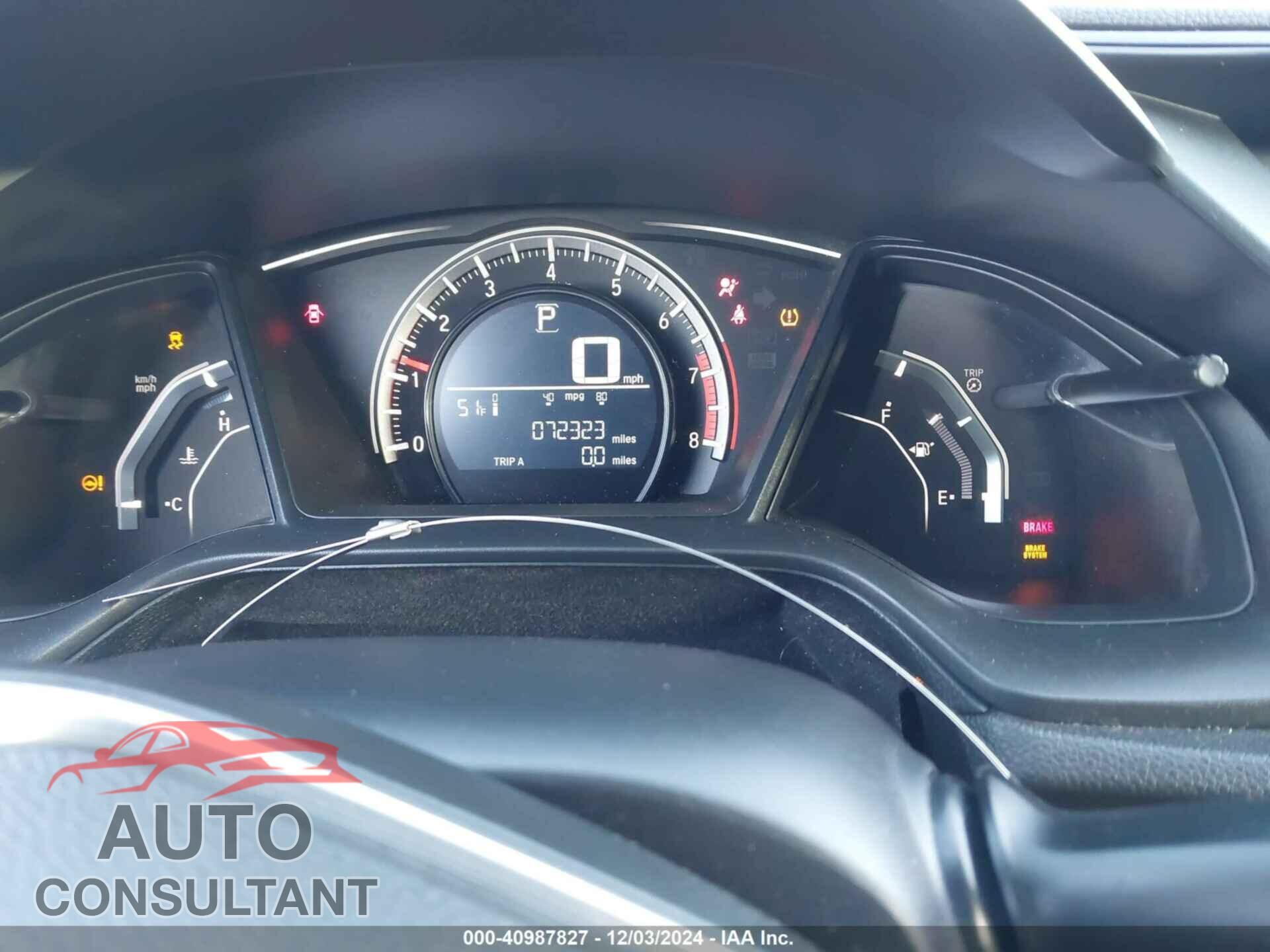 HONDA CIVIC 2016 - 2HGFC2F52GH525603