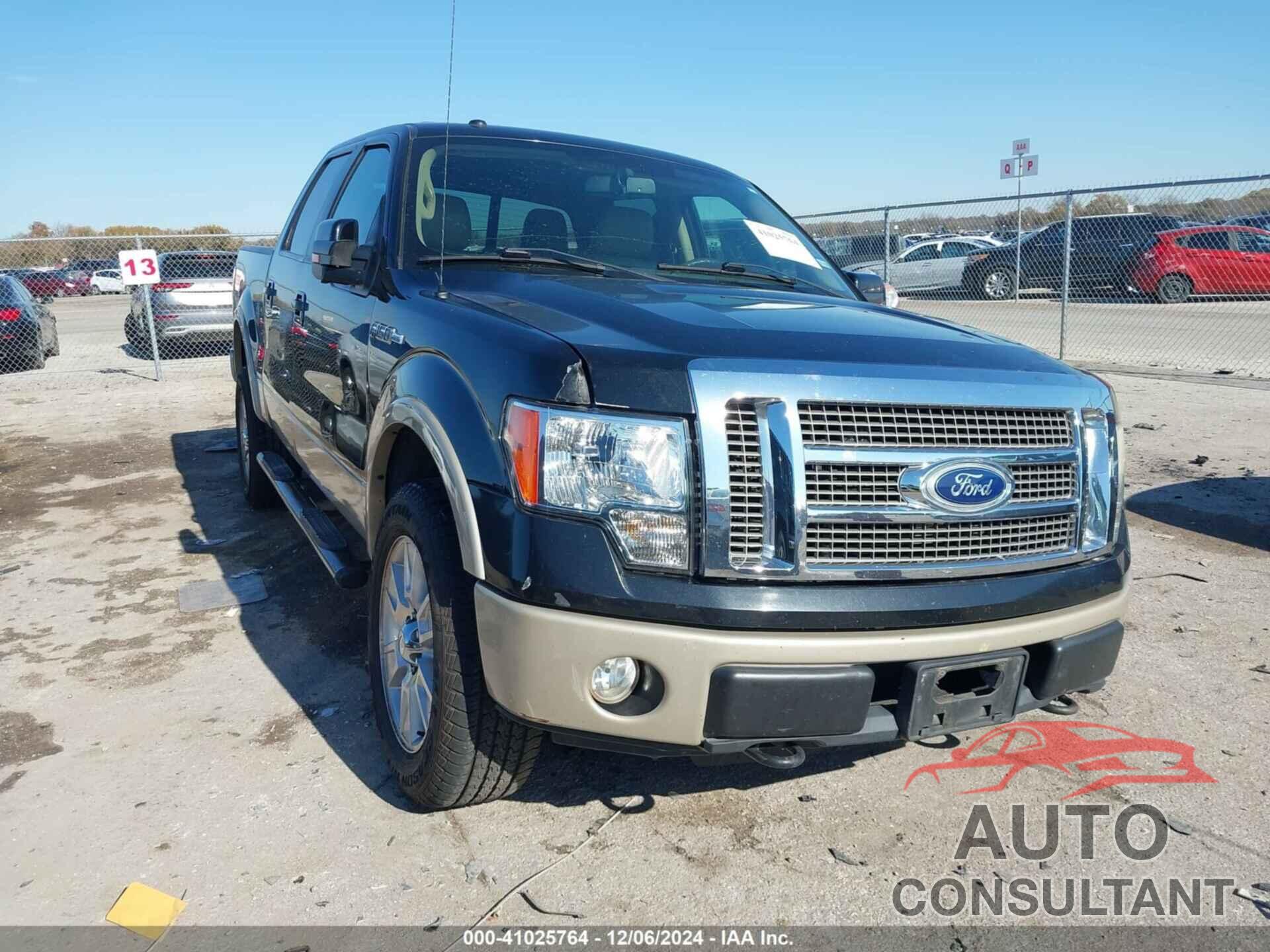 FORD F-150 2010 - 1FTFW1EV9AFB09459