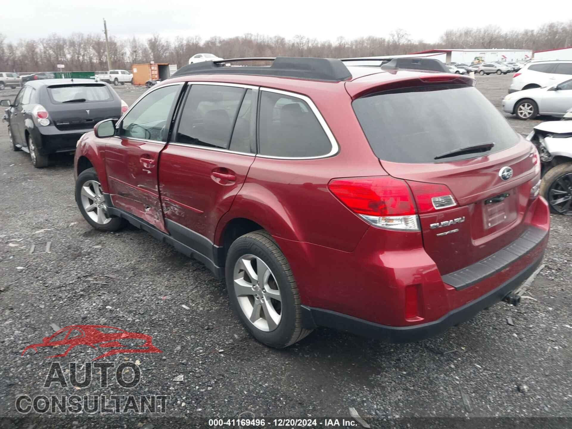 SUBARU OUTBACK 2014 - 4S4BRBLC9E3326512