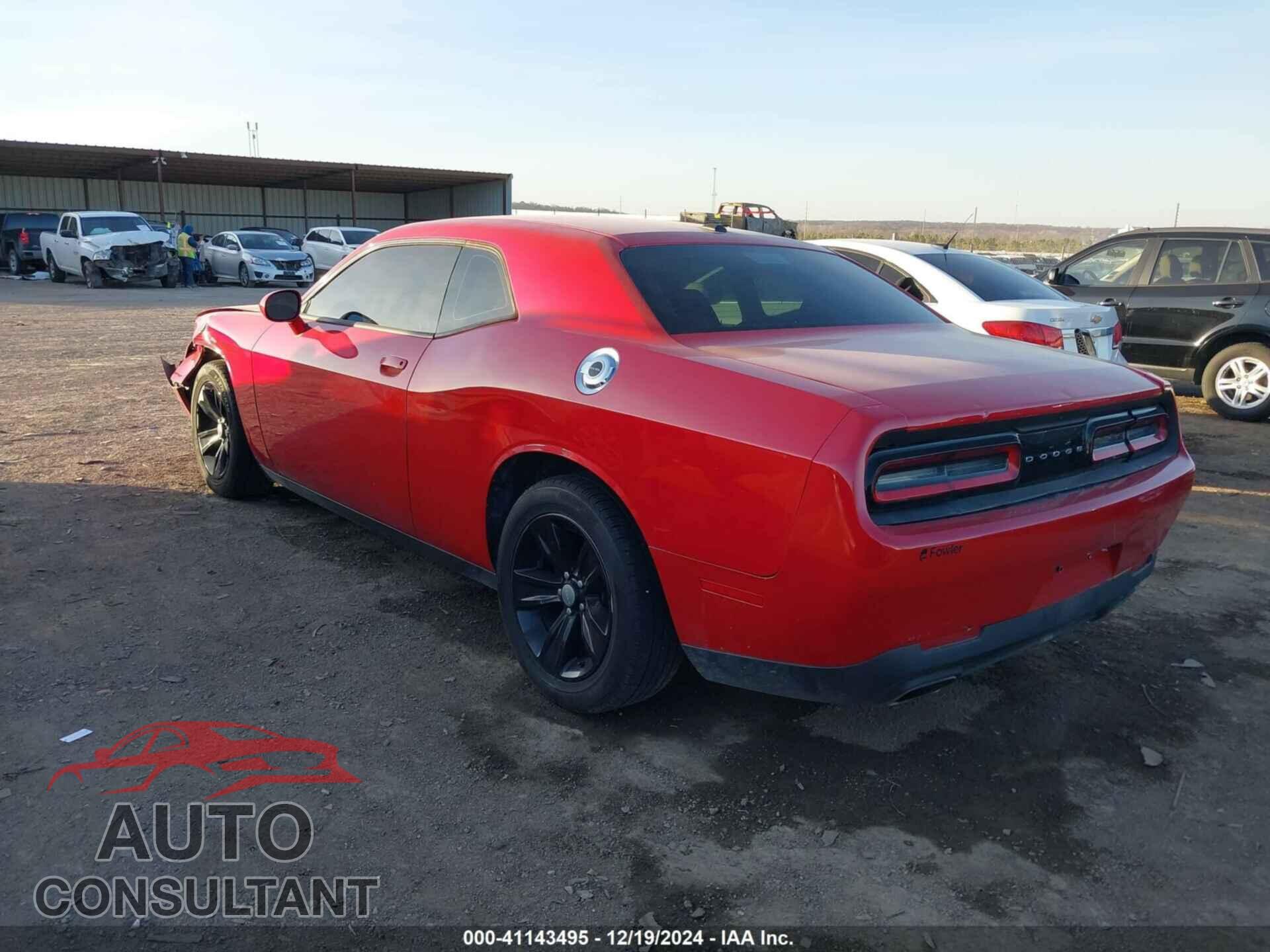 DODGE CHALLENGER 2016 - 2C3CDZAG1GH183887