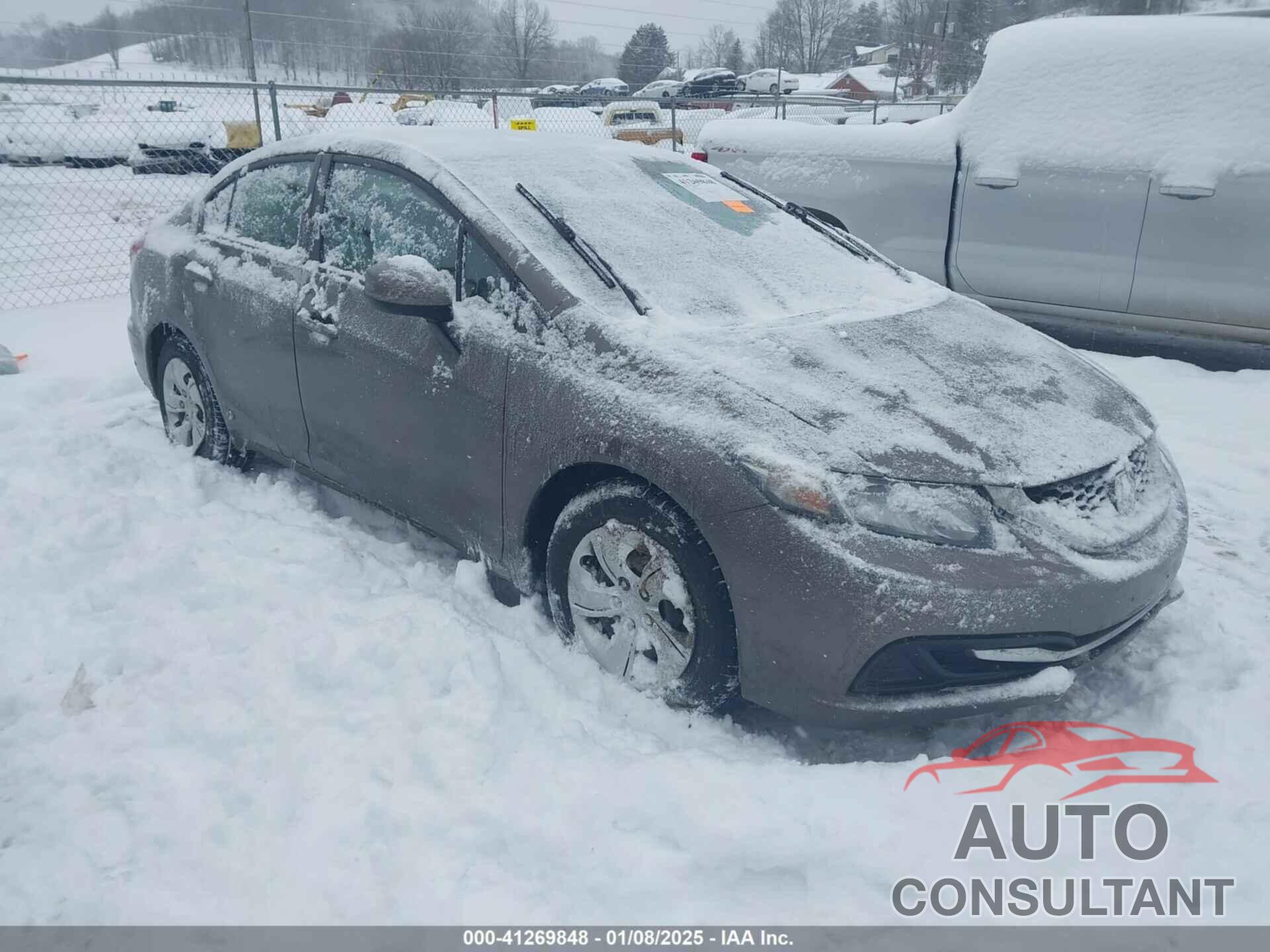 HONDA CIVIC 2013 - 2HGFB2F51DH558820