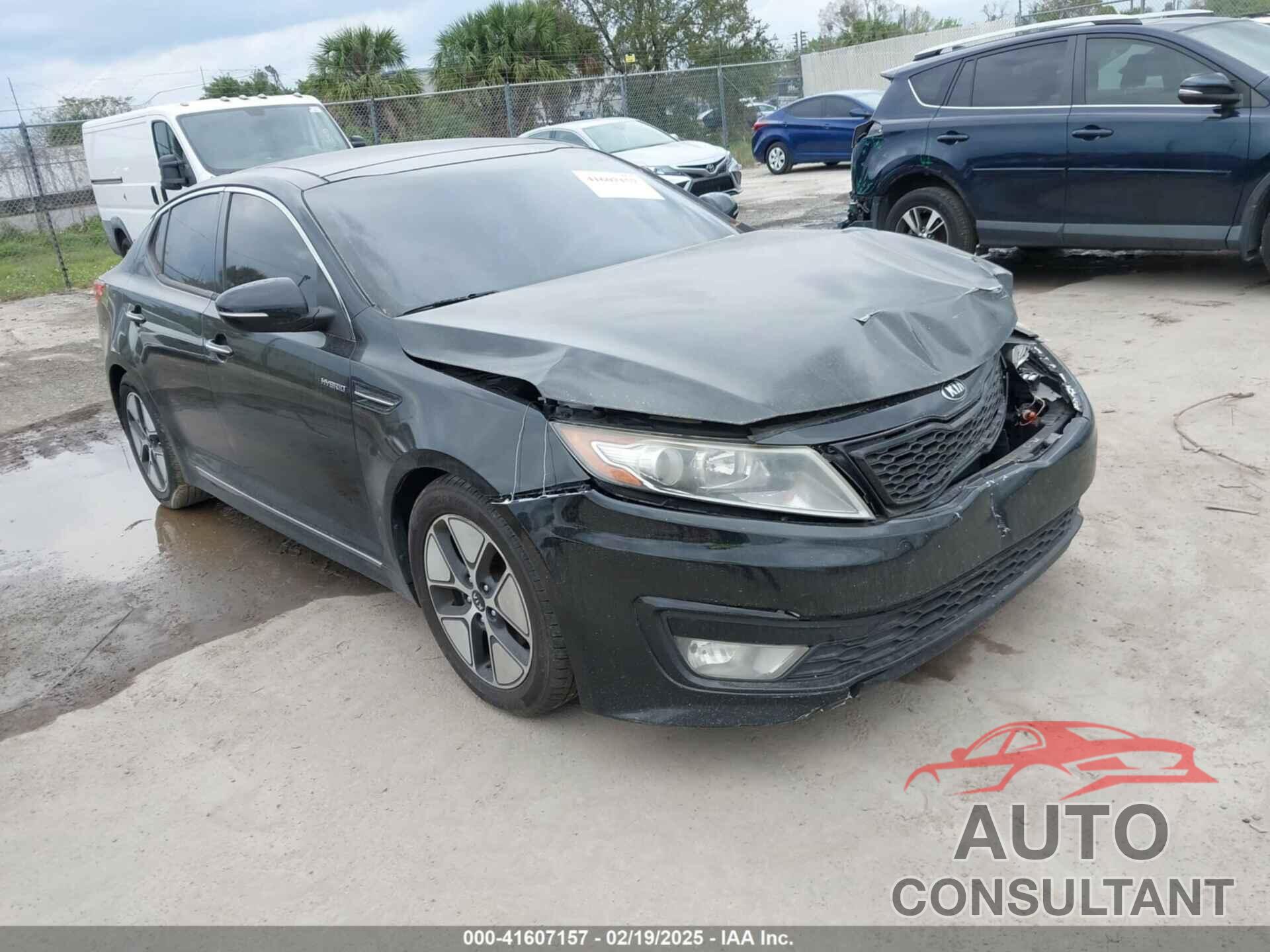KIA OPTIMA HYBRID 2013 - KNAGM4AD4D5049980