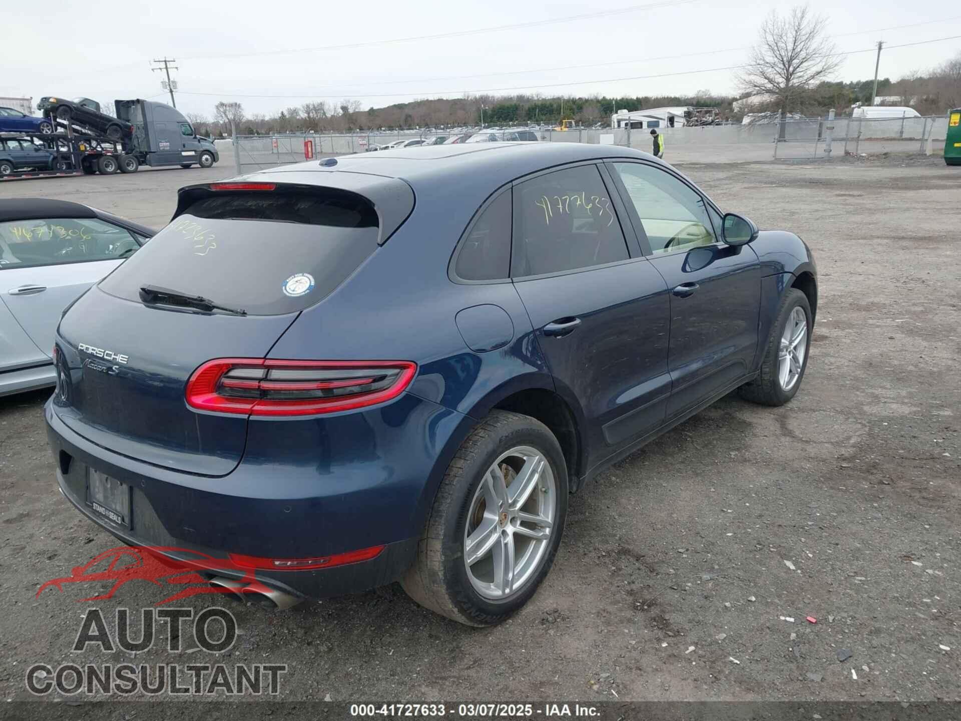 PORSCHE MACAN 2015 - WP1AB2A51FLB69020