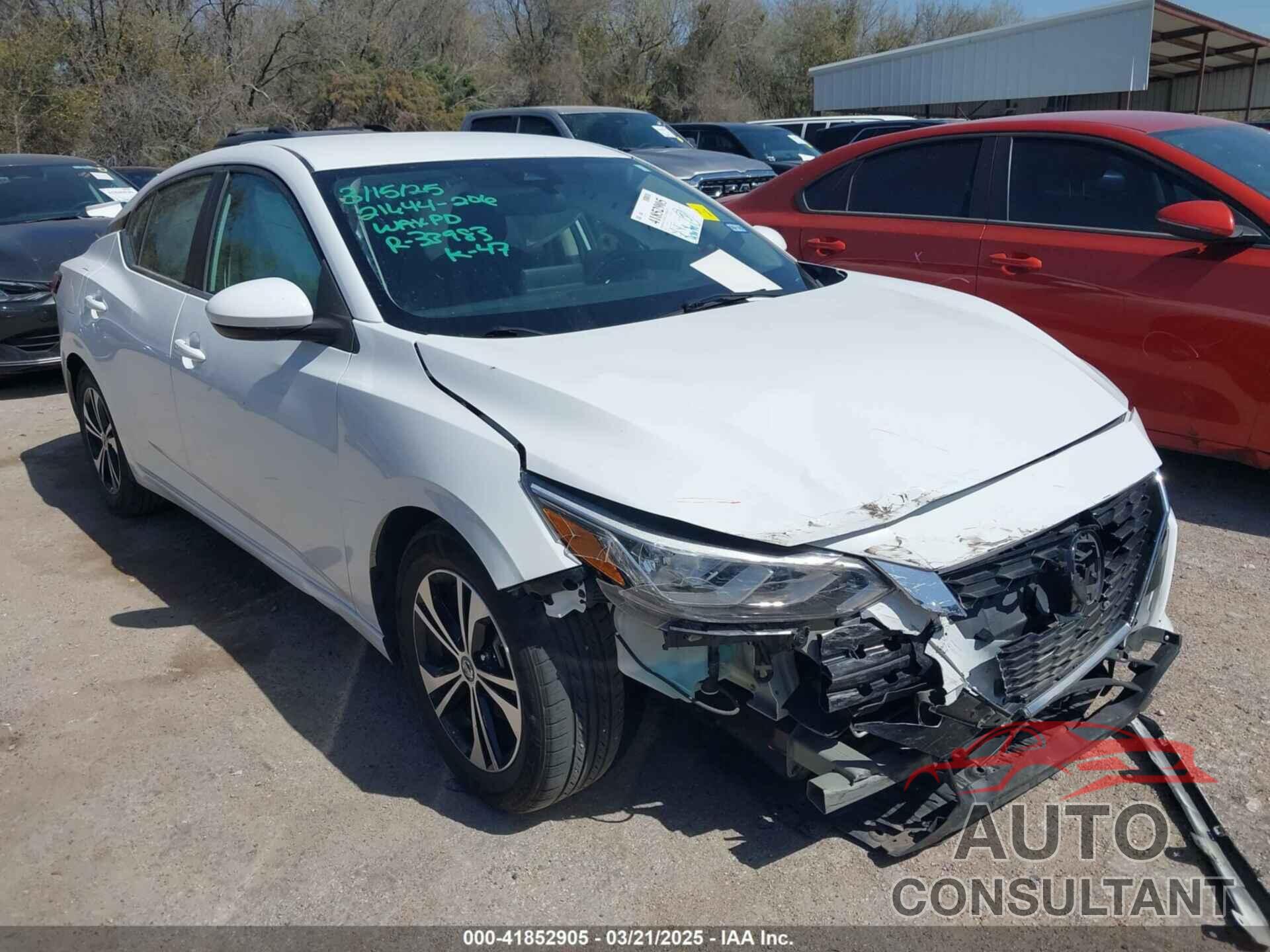 NISSAN SENTRA 2021 - 3N1AB8CV2MY280684