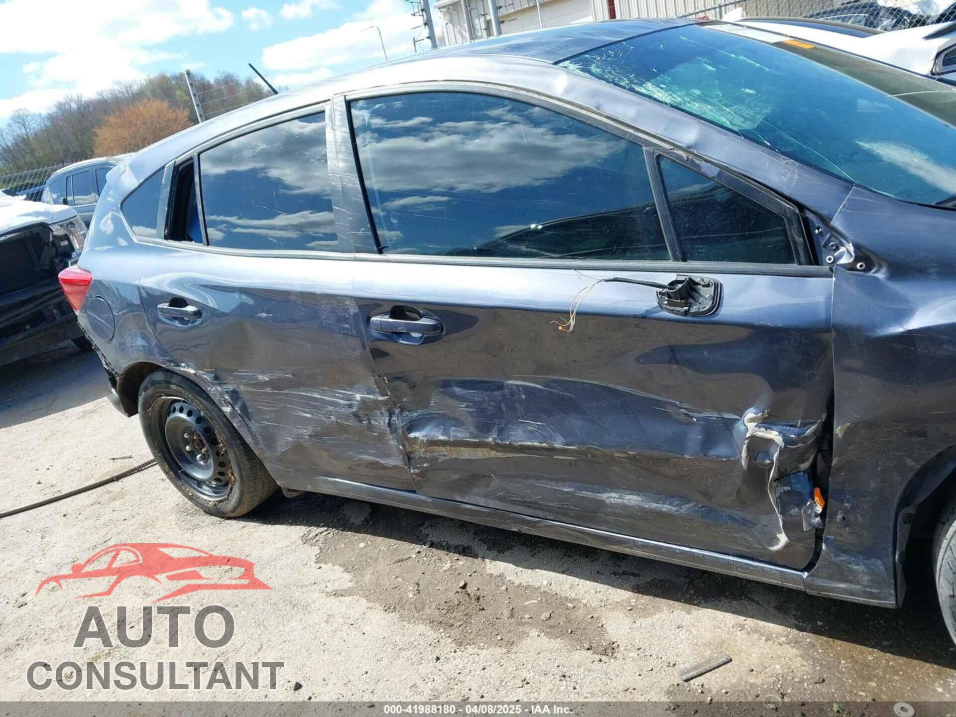 SUBARU IMPREZA 2017 - 4S3GTAA62H1741304