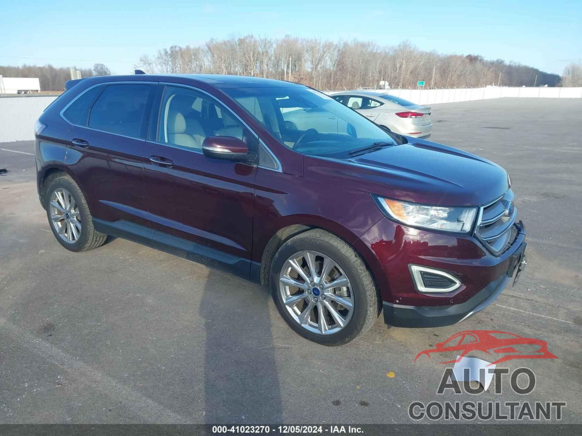 FORD EDGE 2017 - 2FMPK4K87HBC61229