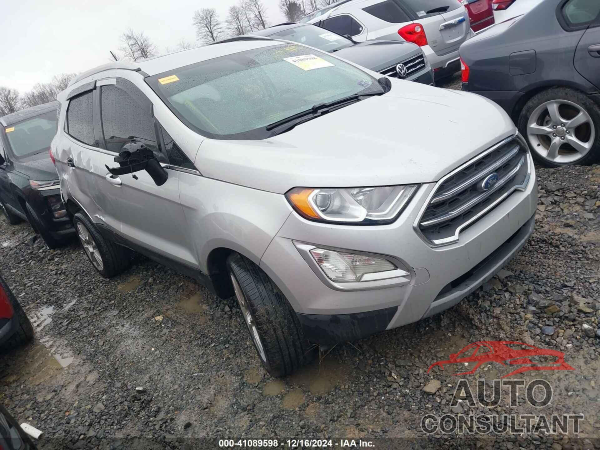 FORD ECOSPORT 2018 - MAJ6P1WL4JC210877