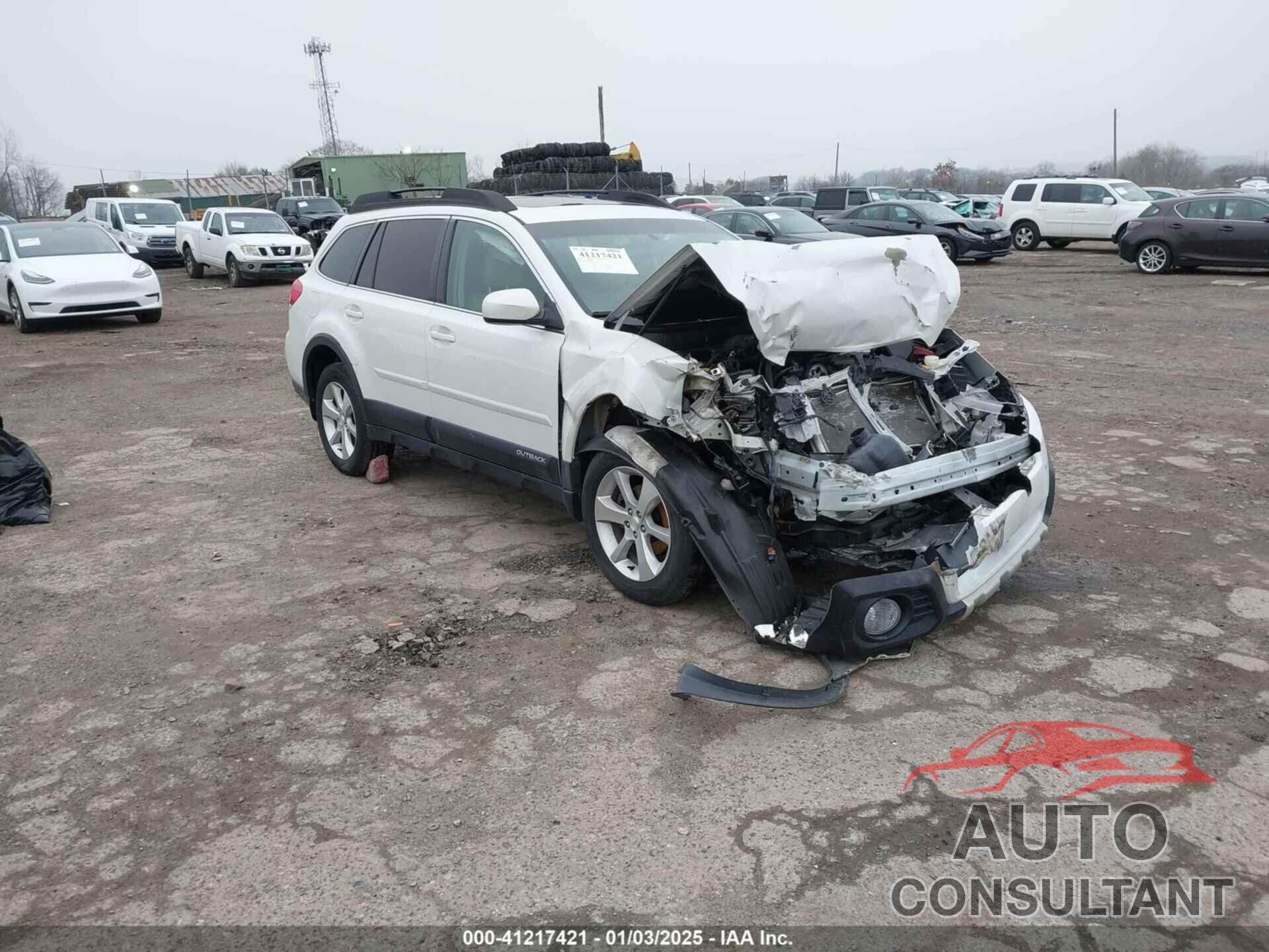 SUBARU OUTBACK 2013 - 4S4BRBKC6D3281271