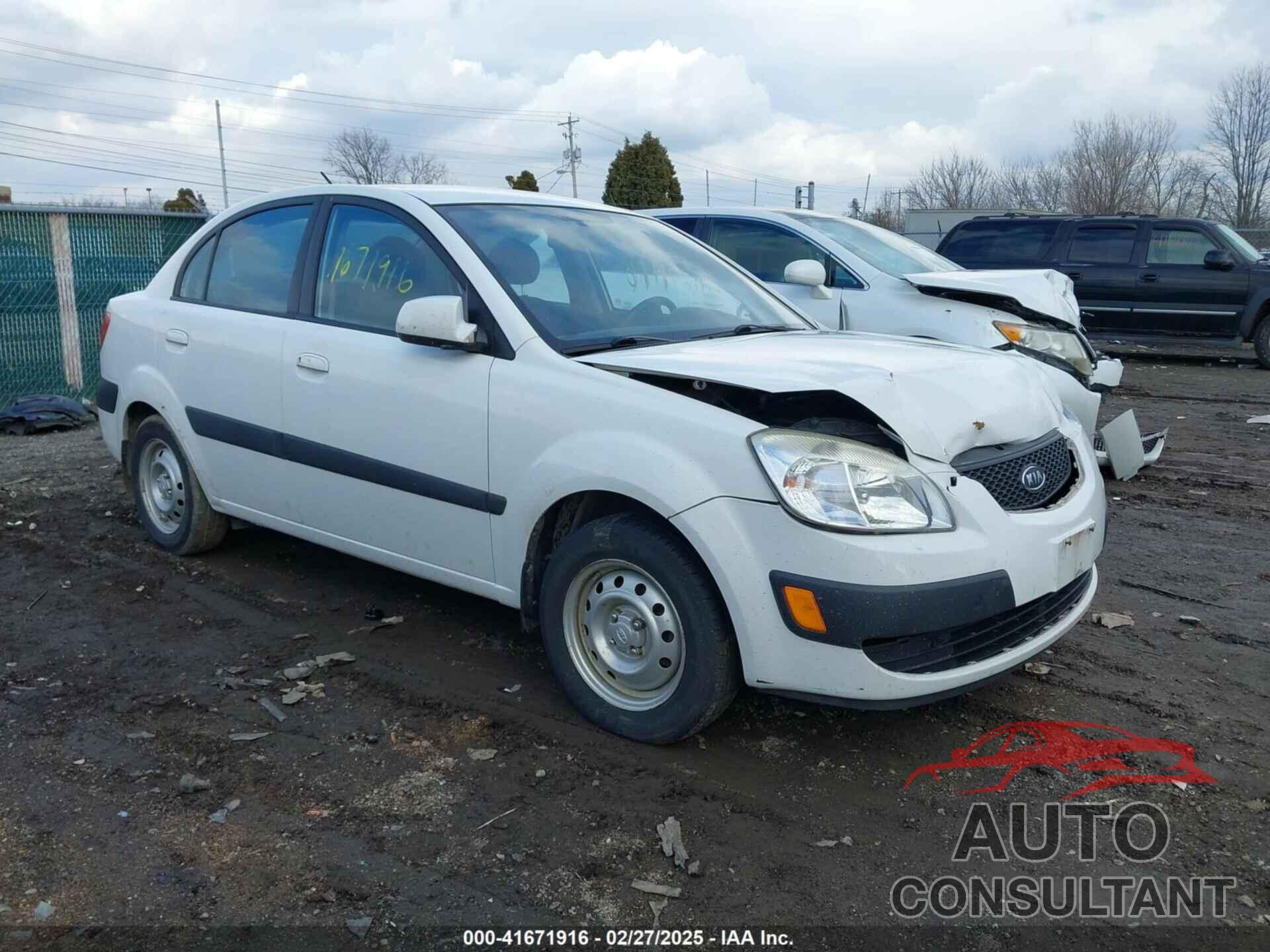 KIA RIO 2009 - KNADE223596452975