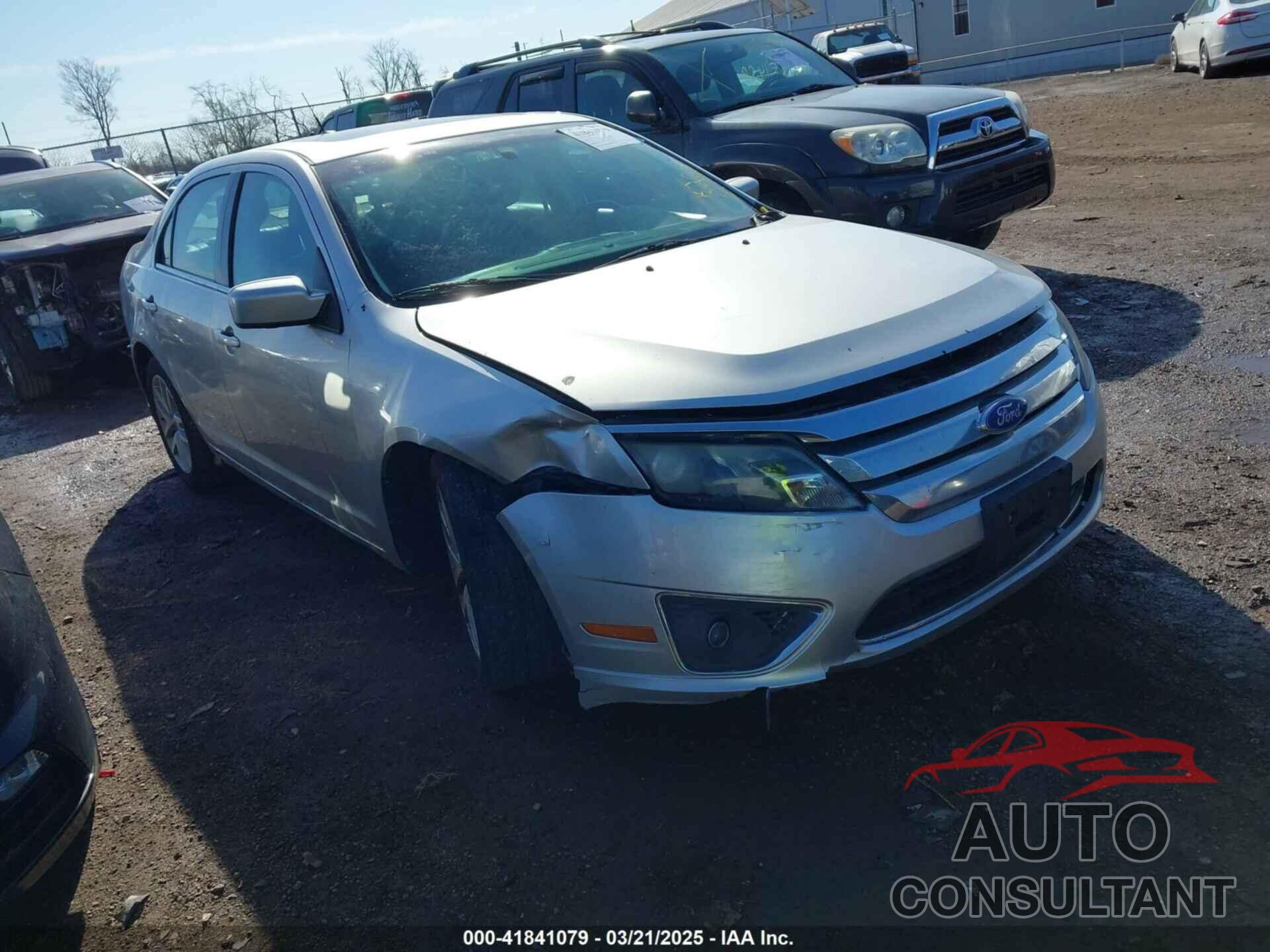 FORD FUSION 2011 - 3FAHP0JG8BR250542