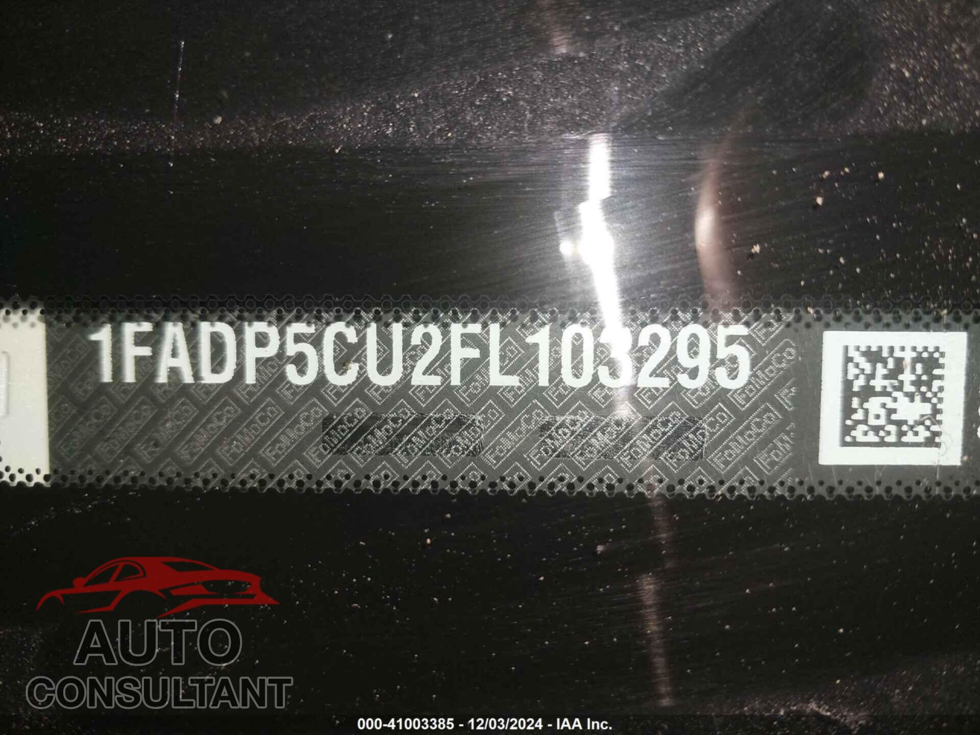 FORD C-MAX ENERGI 2015 - 1FADP5CU2FL103295