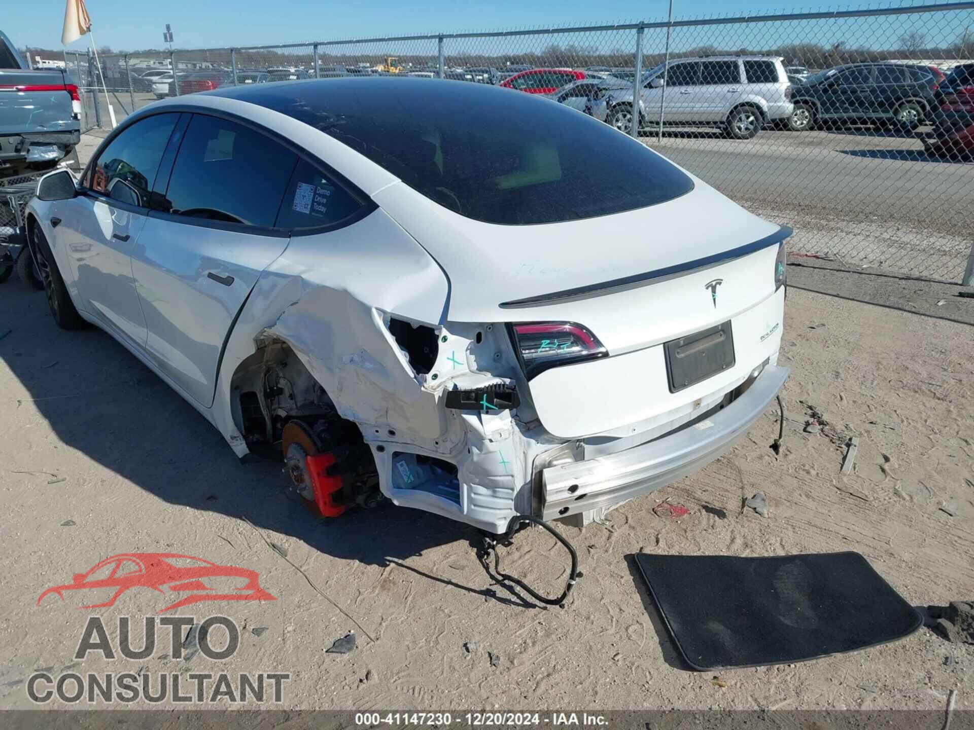 TESLA MODEL 3 2021 - 5YJ3E1EC4MF073631