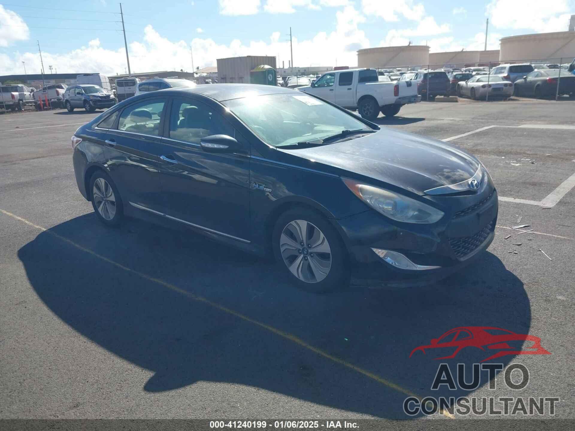 HYUNDAI SONATA HYBRID 2013 - KMHEC4A48DA092248