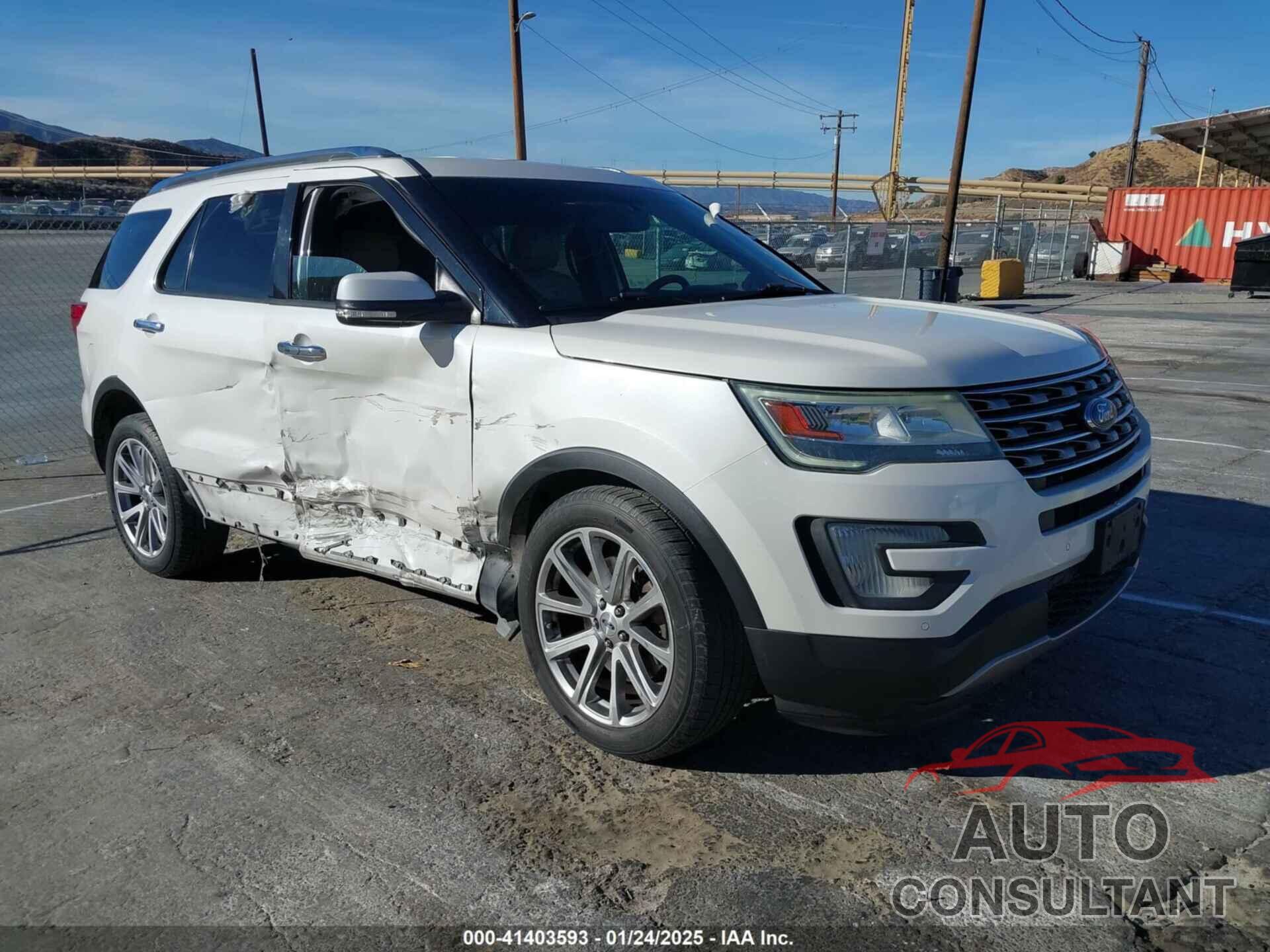 FORD EXPLORER 2016 - 1FM5K7F88GGC27441