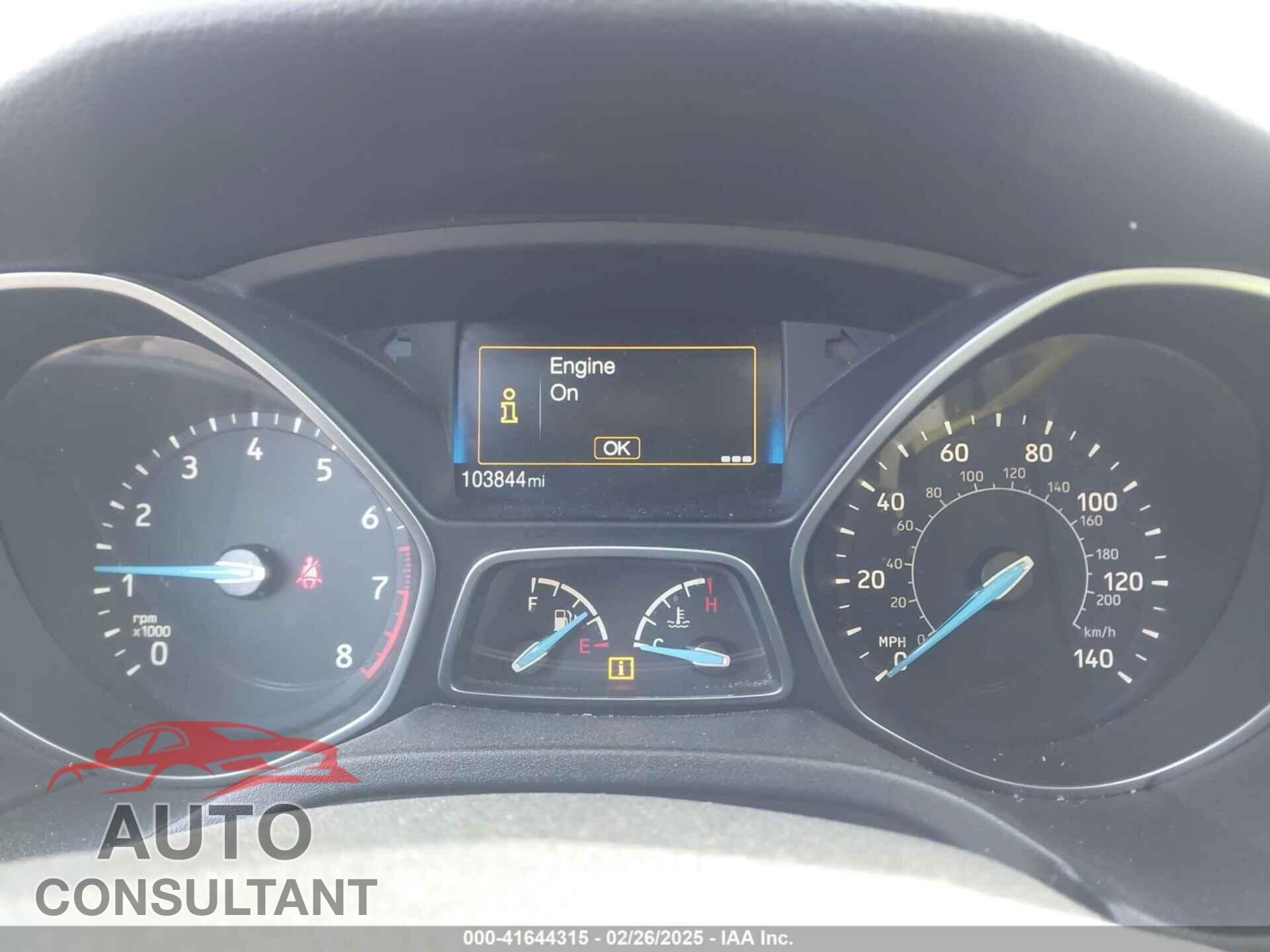 FORD FOCUS 2017 - 1FADP3K21HL259559