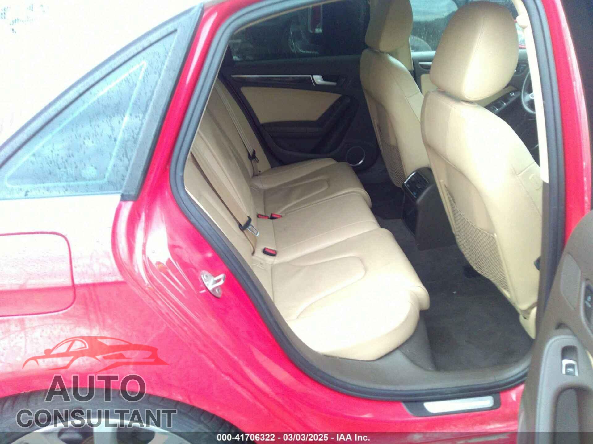 AUDI A4 2013 - WAUFFAFL5DN028947