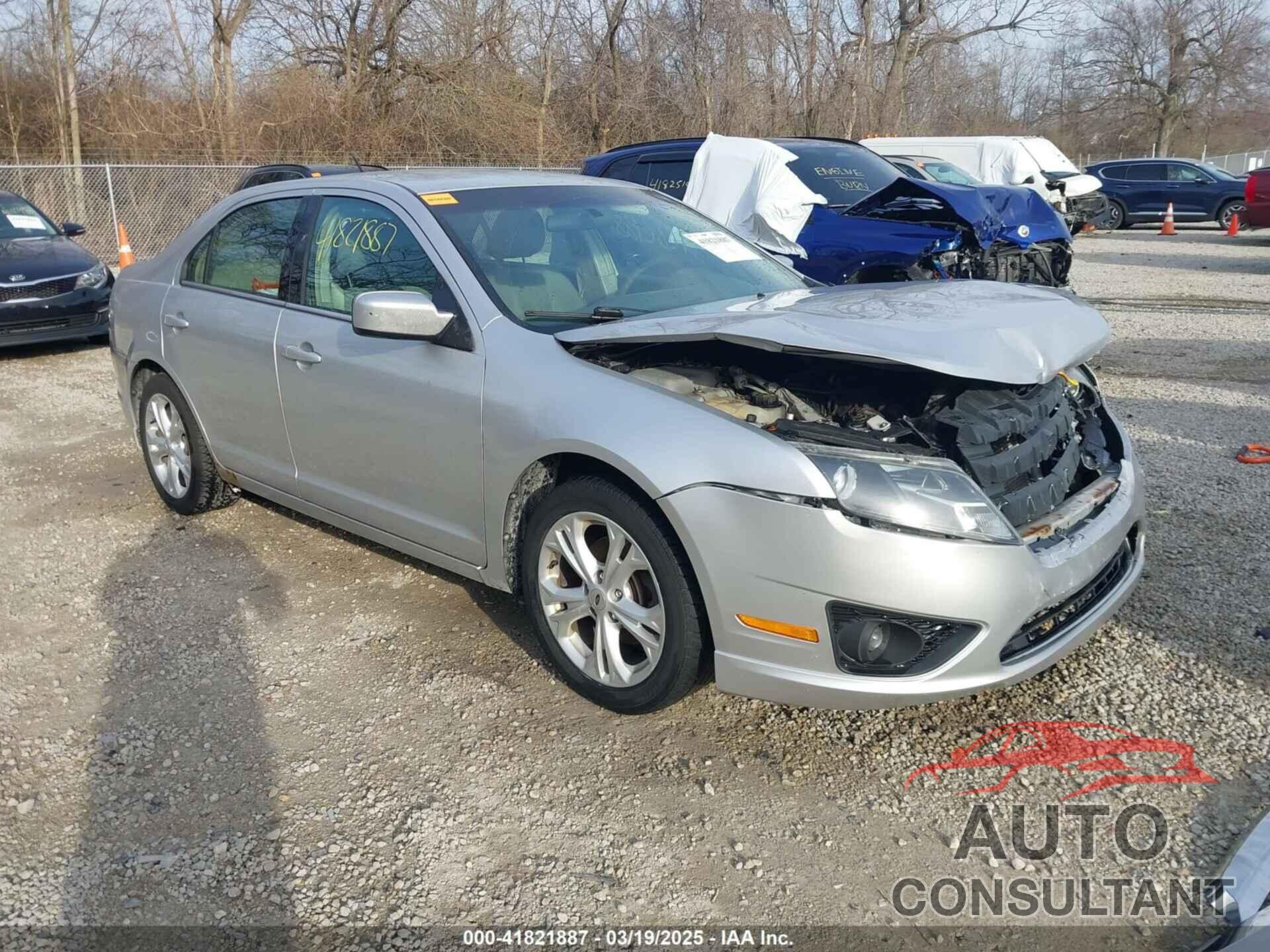 FORD FUSION 2012 - 3FAHP0HA5CR213211