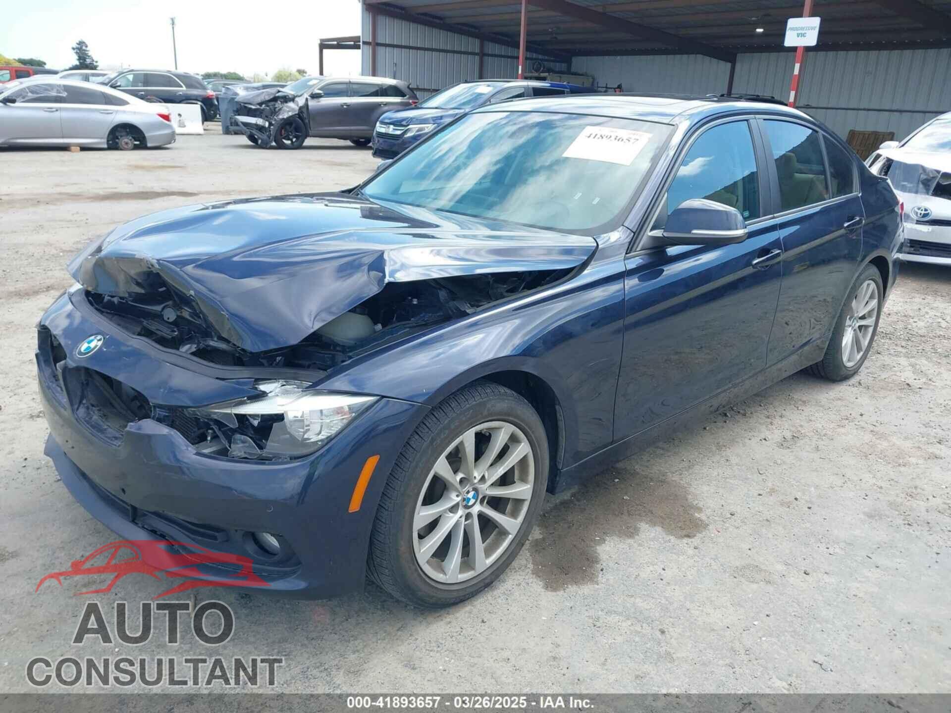 BMW 320I 2017 - WBA8A3C3XHA066792