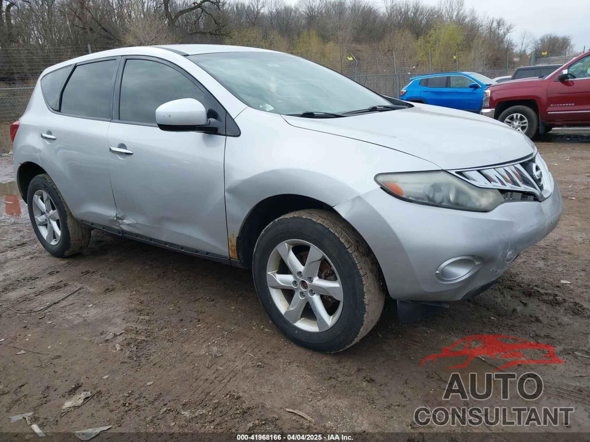 NISSAN MURANO 2010 - JN8AZ1MU1AW018202