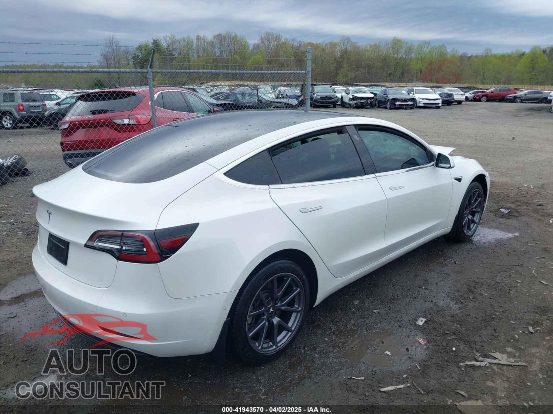 TESLA MODEL 3 2019 - 5YJ3E1EA5KF397098