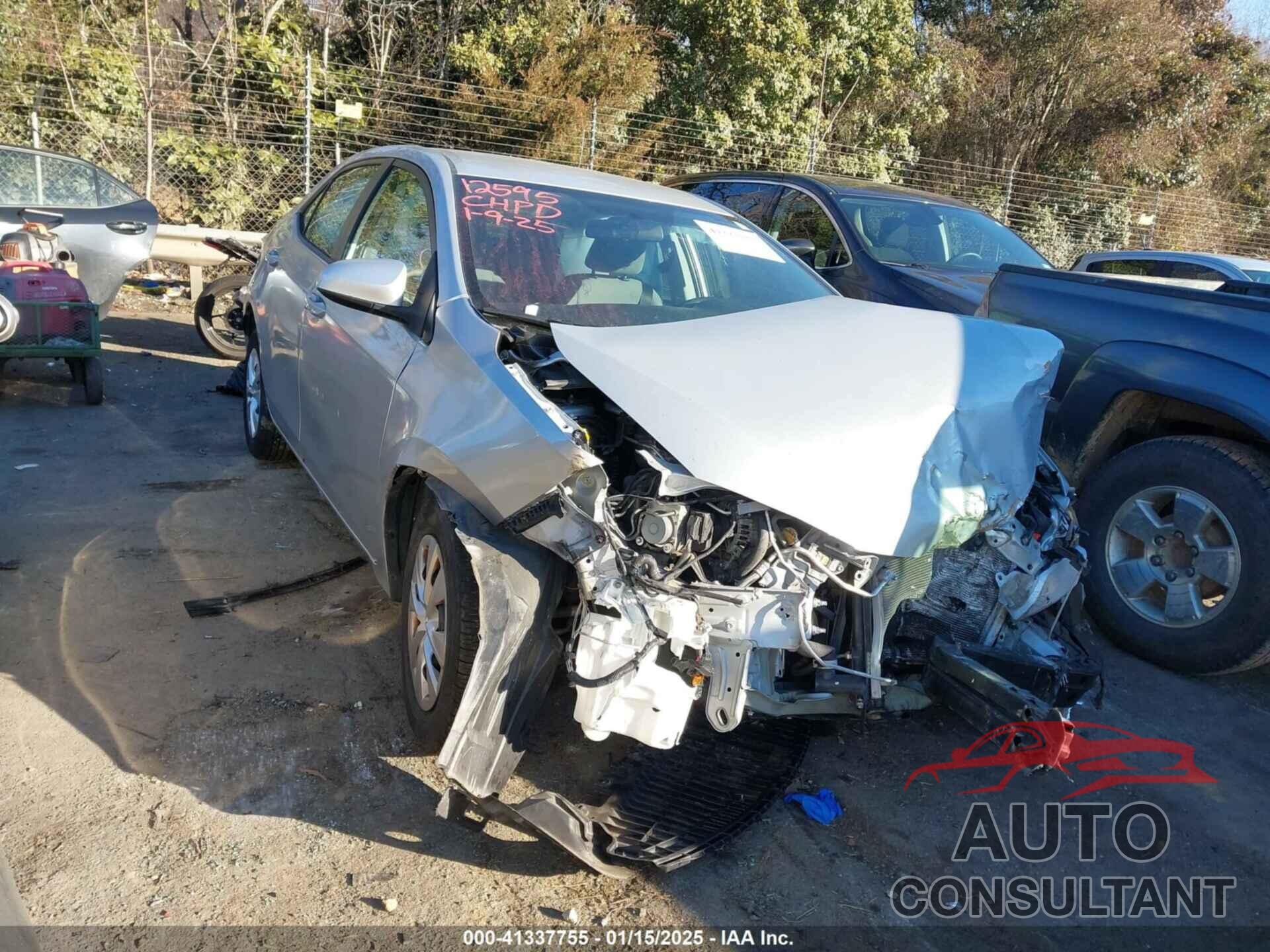 TOYOTA COROLLA 2015 - 2T1BURHE1FC479786