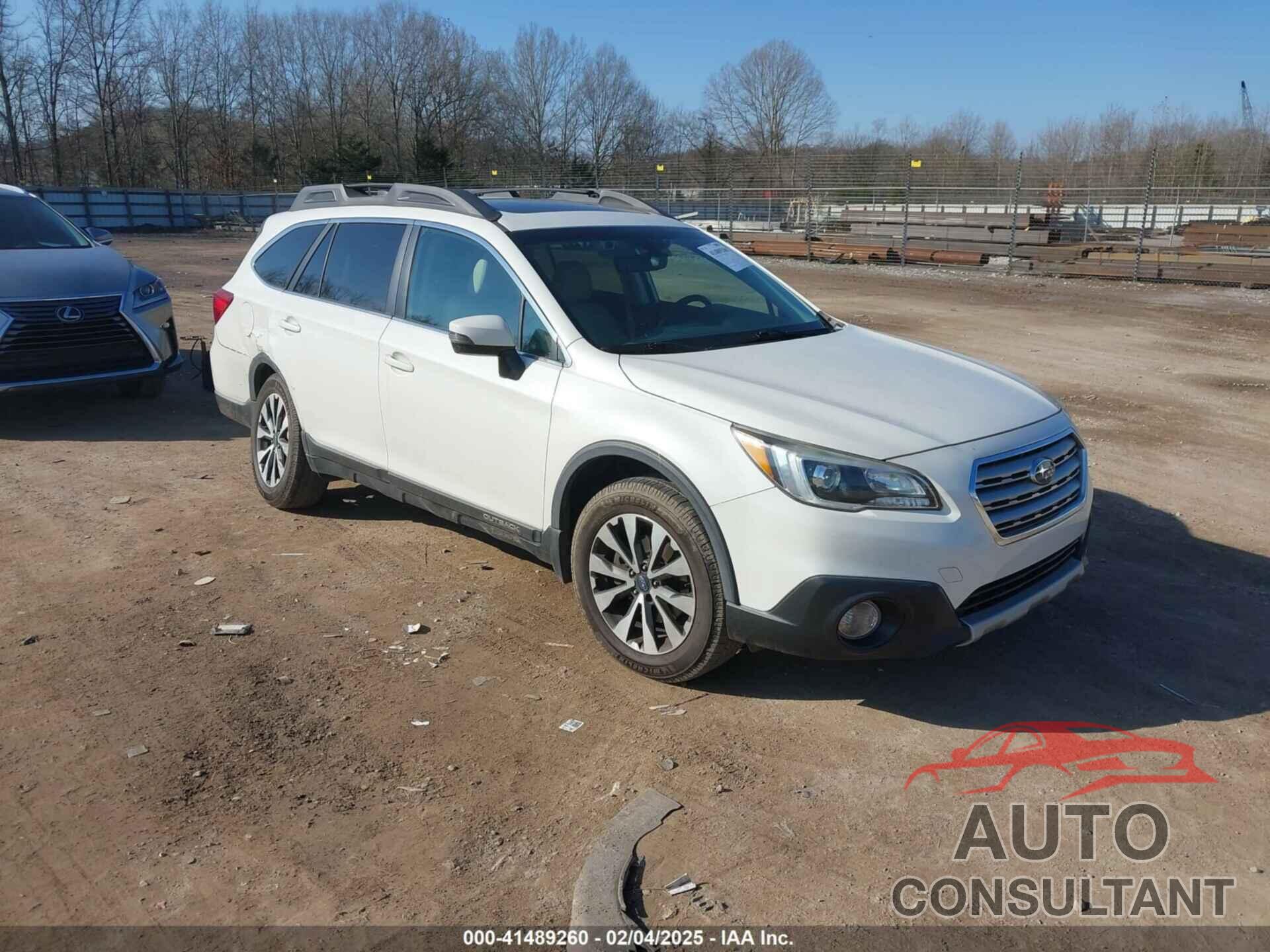 SUBARU OUTBACK 2017 - 4S4BSANC3H3240290