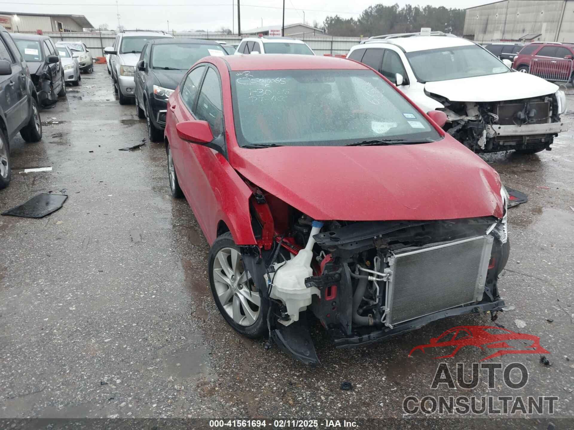 HYUNDAI ACCENT 2014 - KMHCU4AE0EU776580