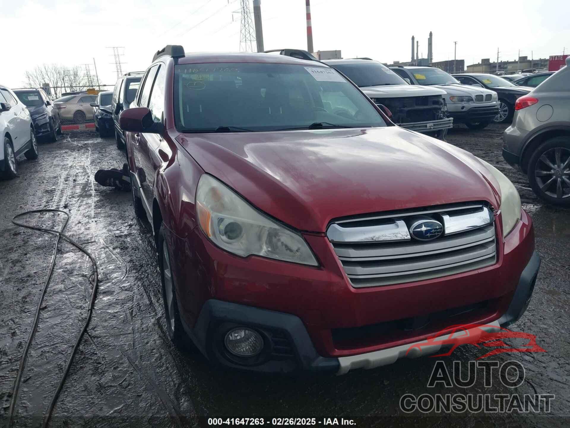SUBARU OUTBACK 2013 - 4S4BRCJC5D3205449