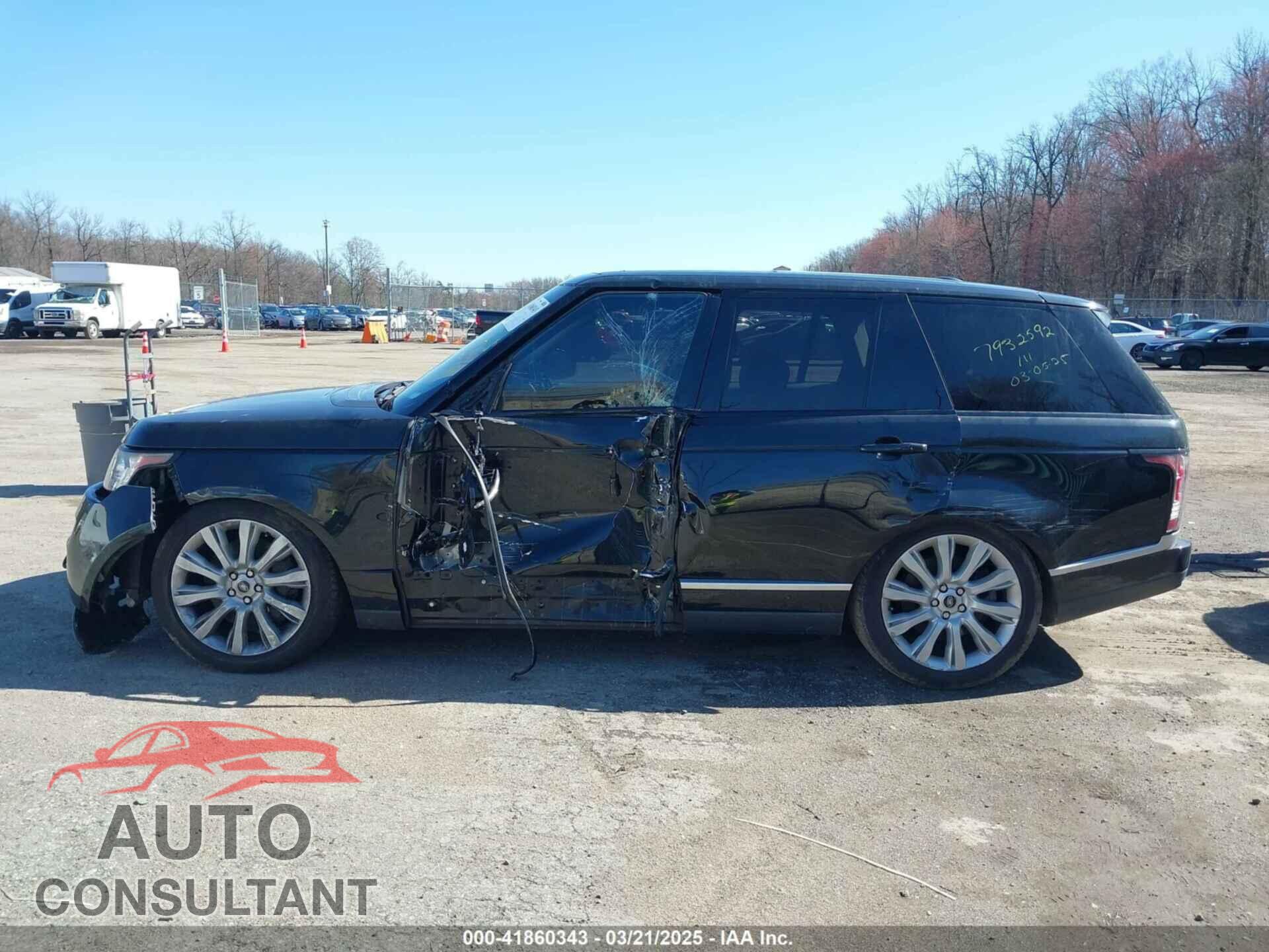 LAND ROVER RANGE ROVER 2013 - SALGS2EFXDA102996