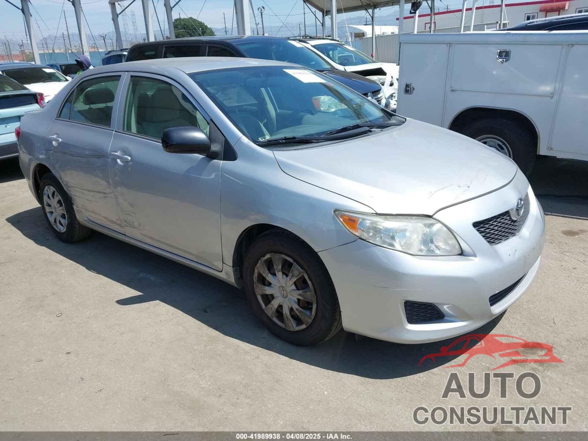 TOYOTA COROLLA 2009 - JTDBL40E49J036641