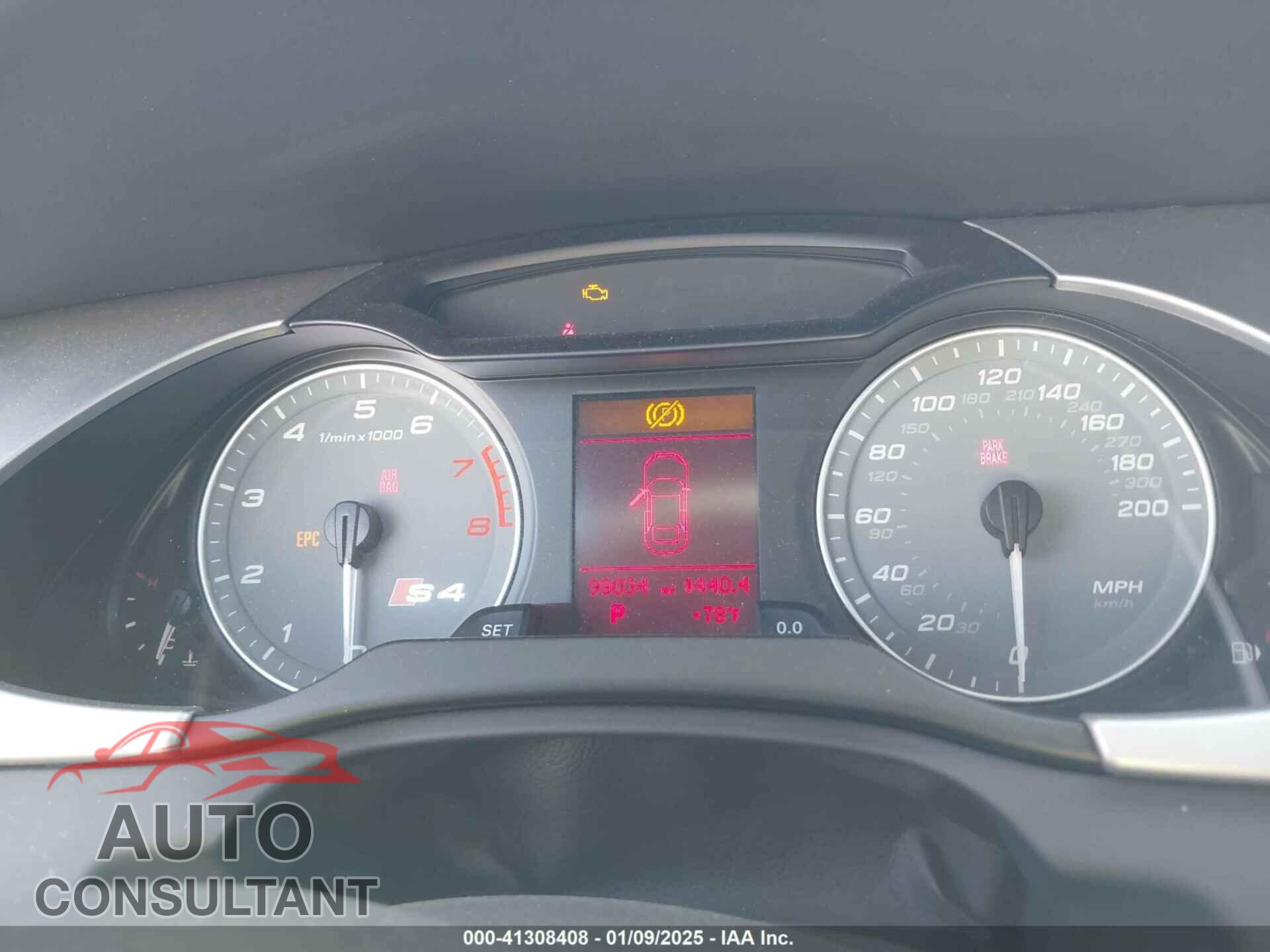 AUDI S4 2011 - WAUBGAFL2BA047875