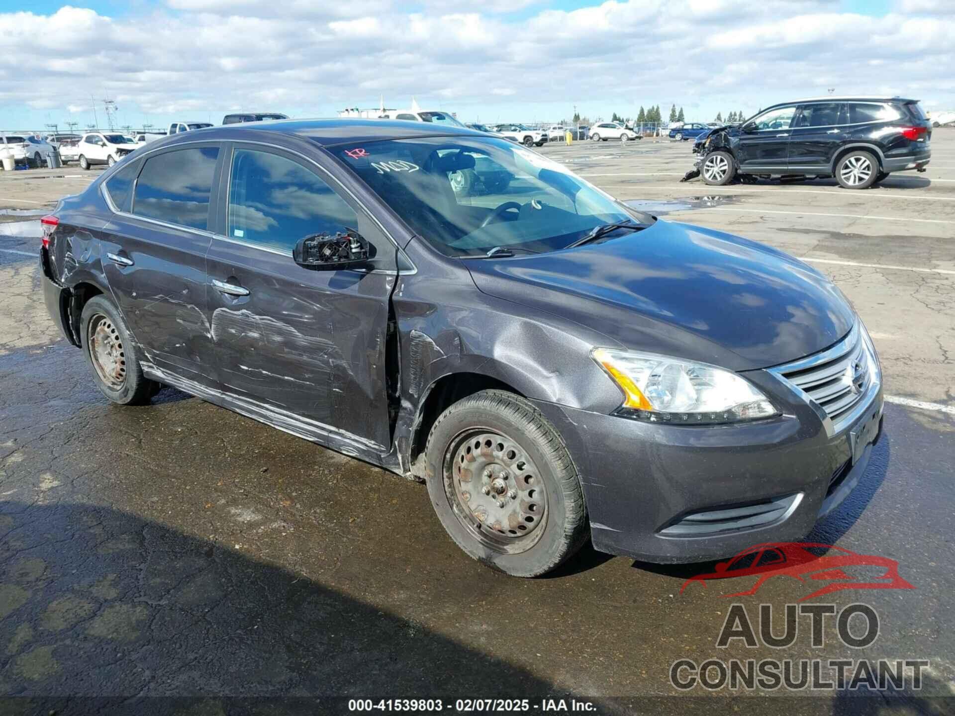 NISSAN SENTRA 2014 - 1N4AB7AP3EN851213