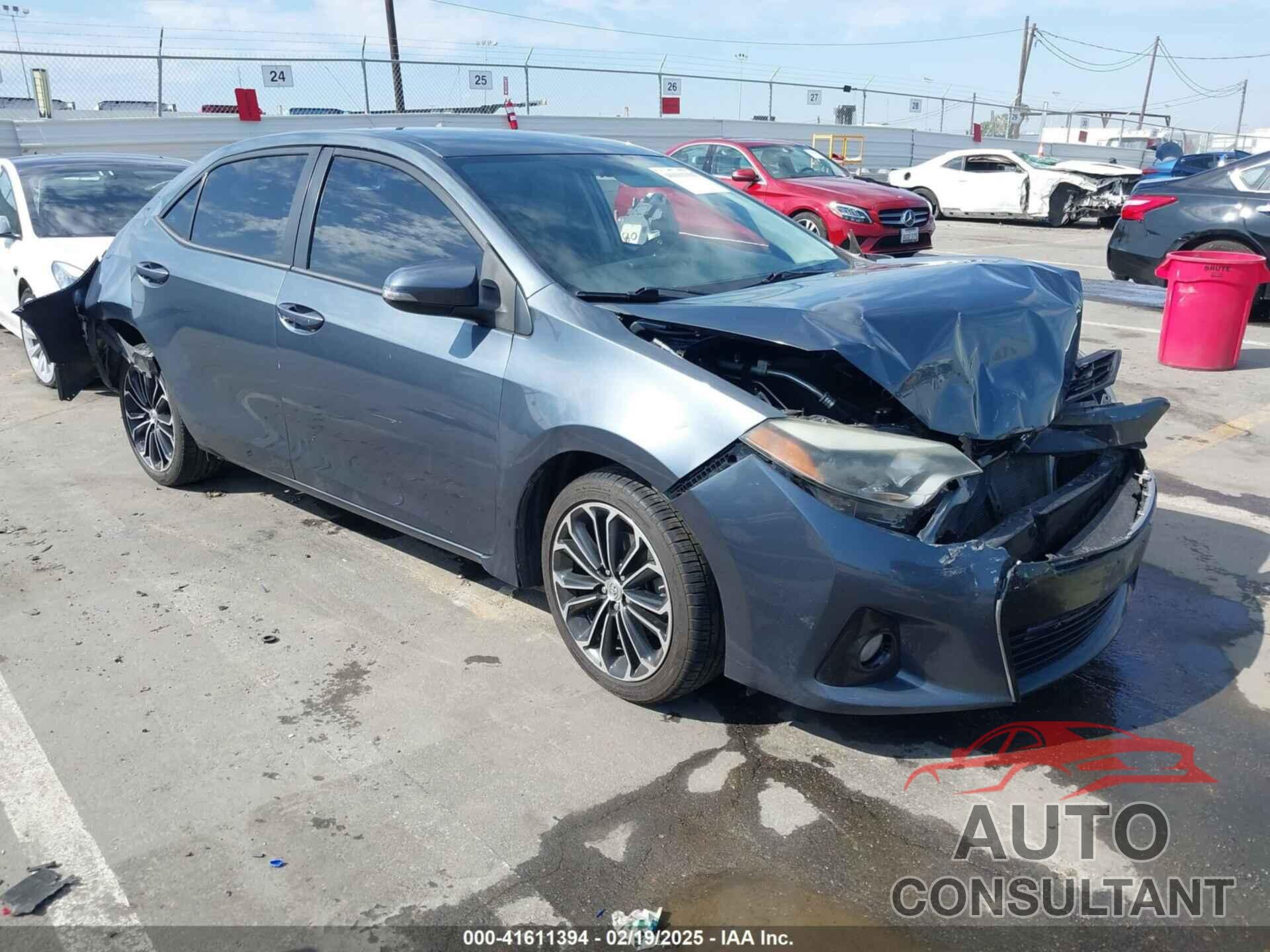 TOYOTA COROLLA 2015 - 5YFBURHEXFP253889