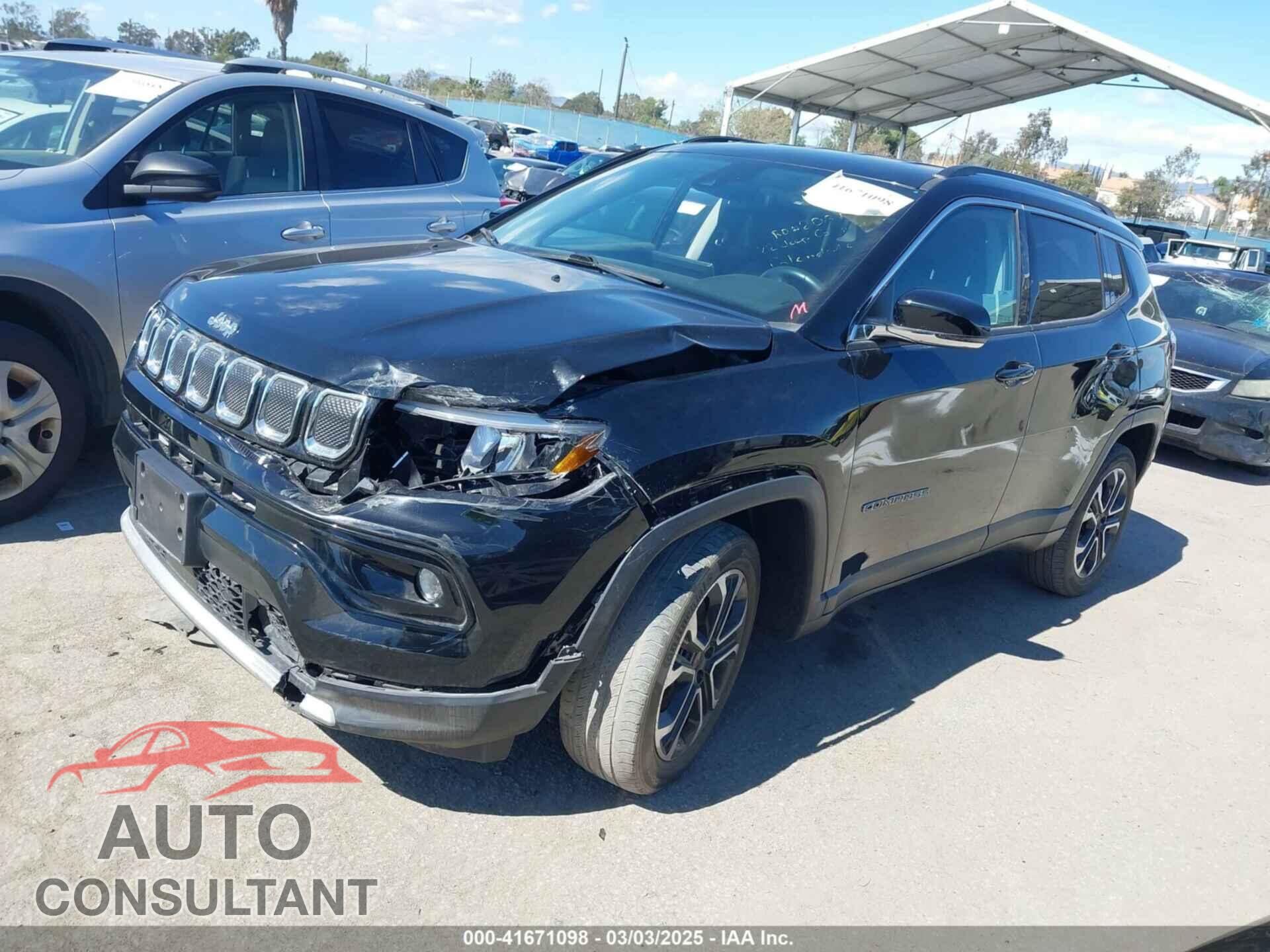 JEEP COMPASS 2022 - 3C4NJDCB6NT133802