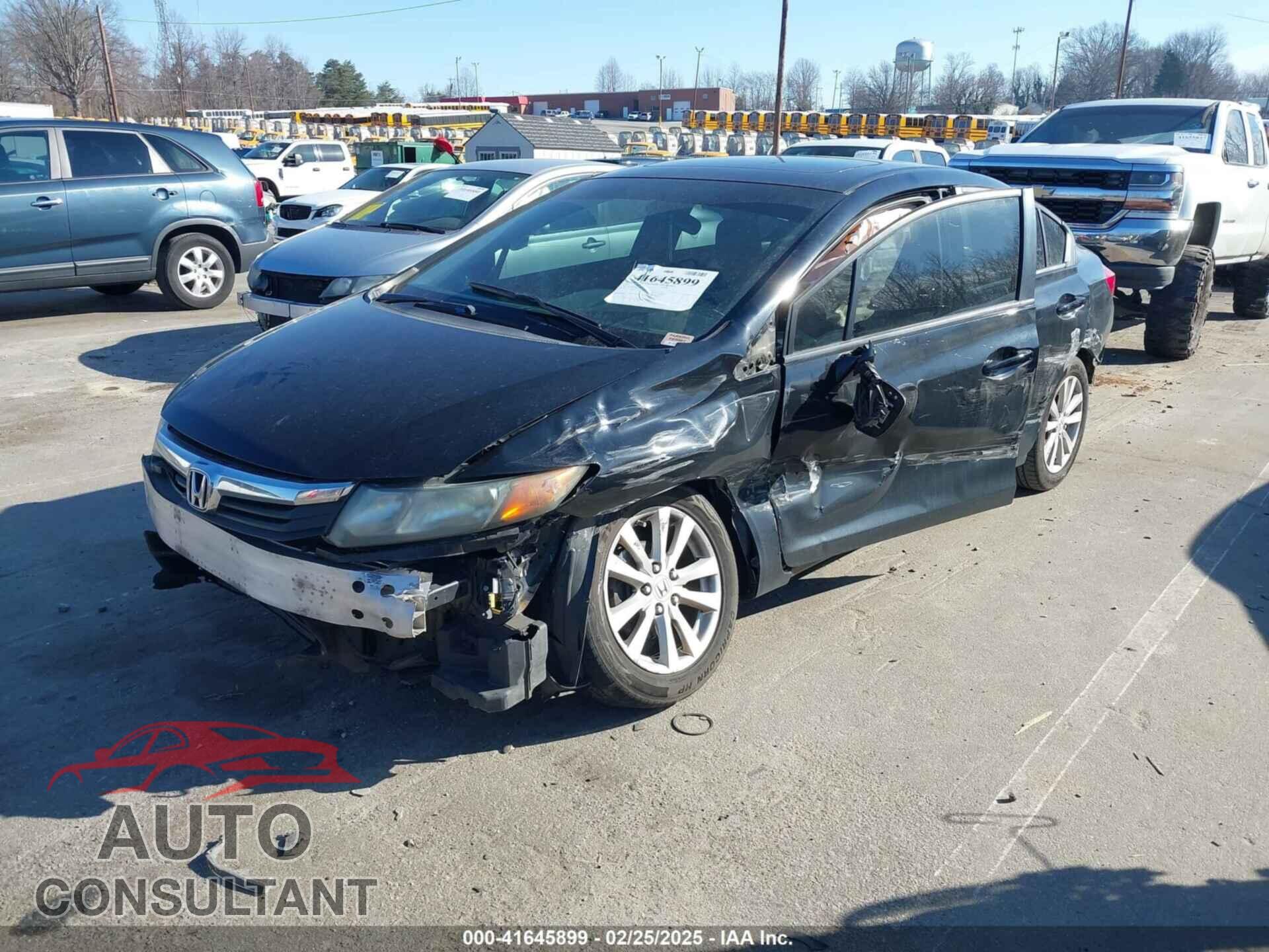 HONDA CIVIC 2012 - 2HGFB2F81CH326324