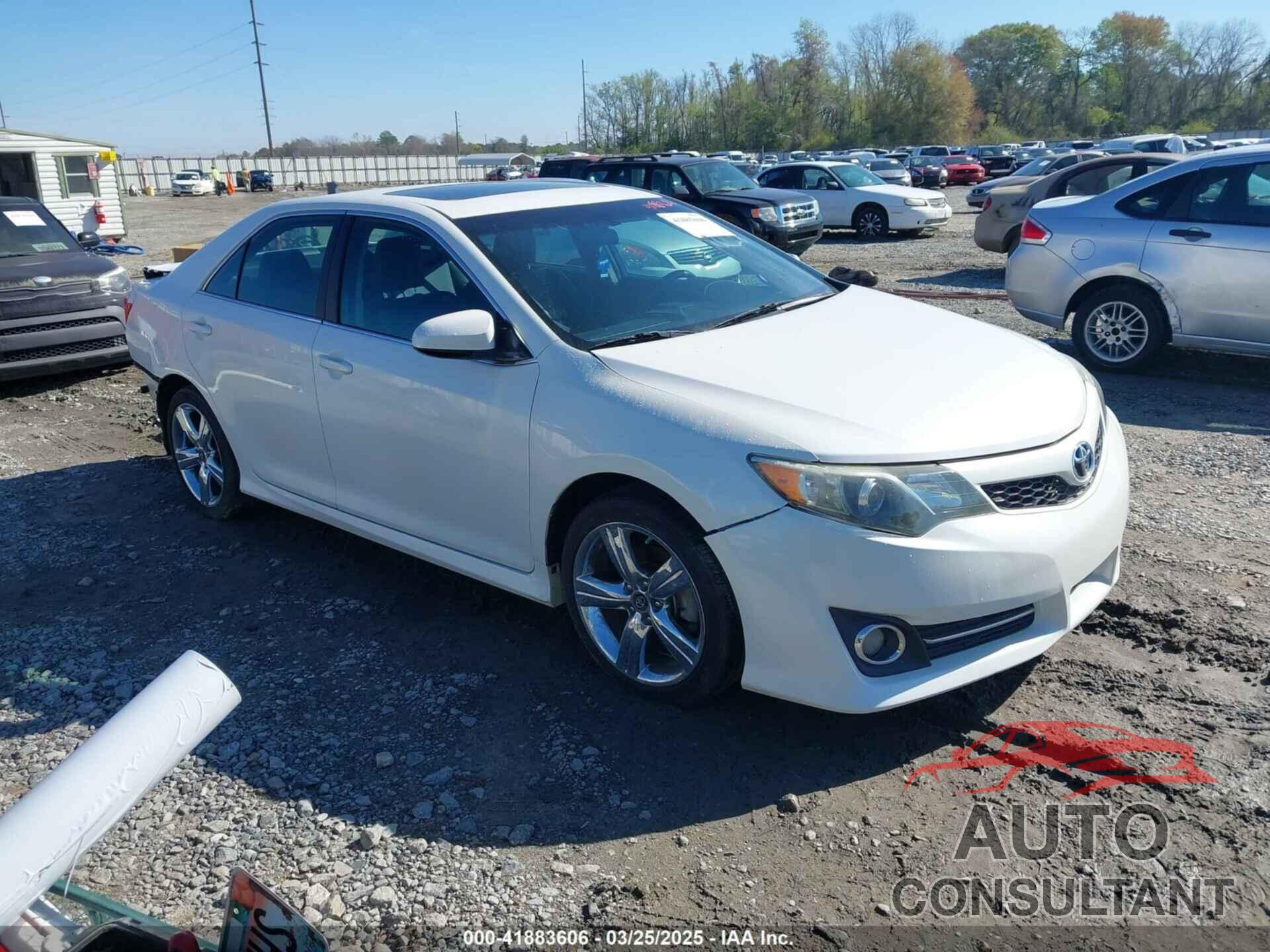 TOYOTA CAMRY 2012 - 4T1BF1FK4CU634264