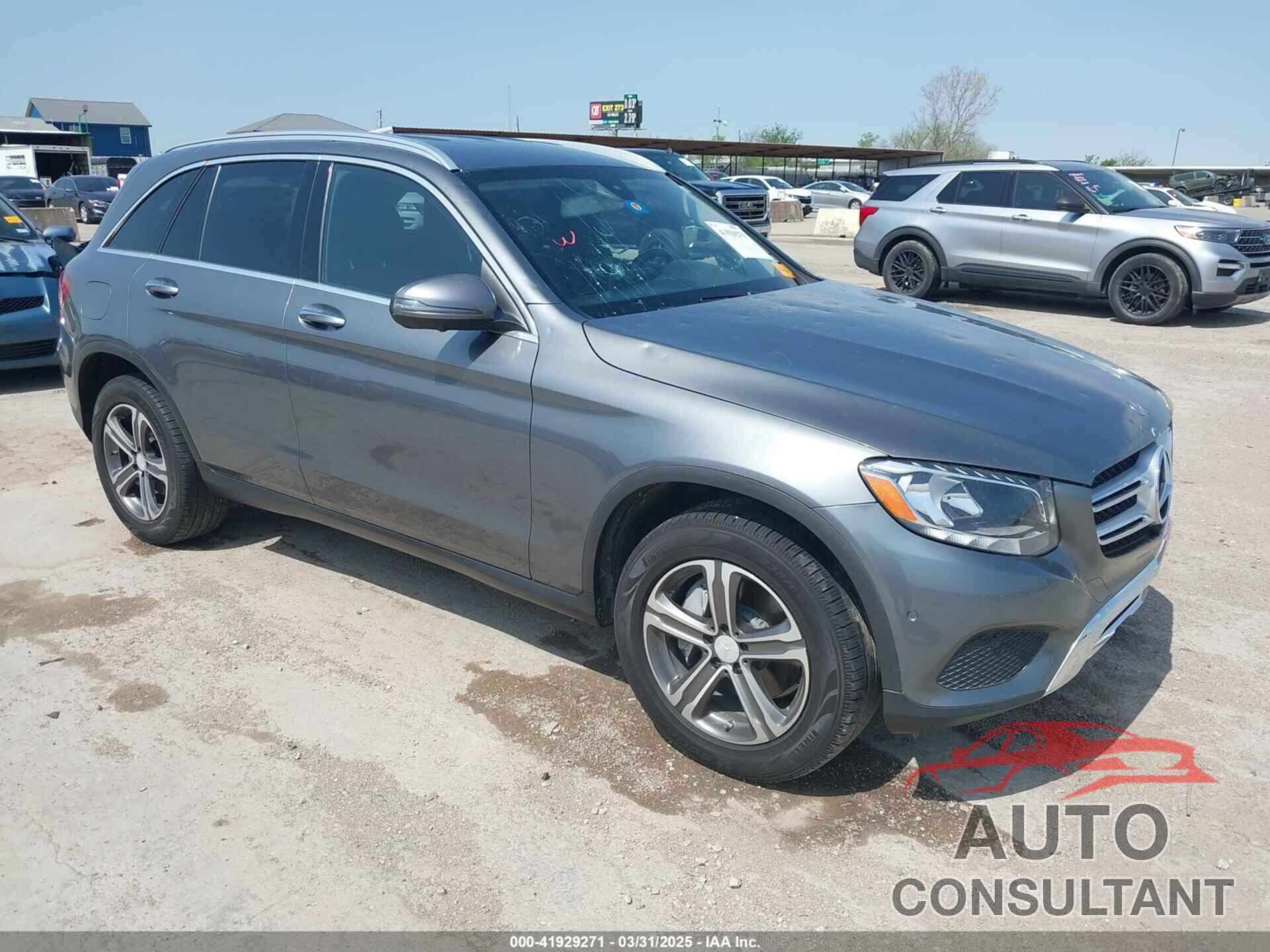 MERCEDES-BENZ GLC 300 2016 - WDC0G4JB4GF084697