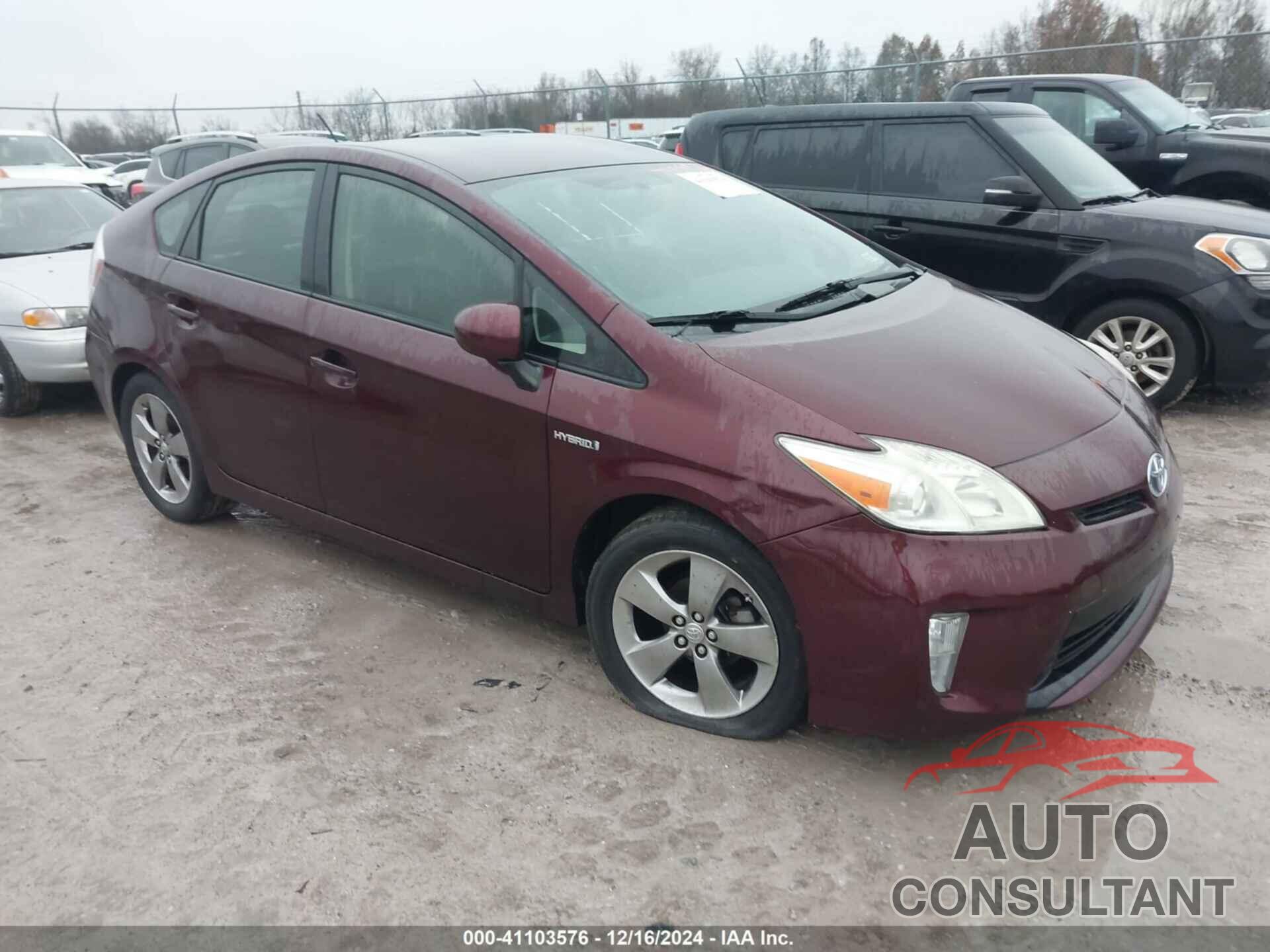 TOYOTA PRIUS 2013 - JTDKN3DU5D5606296