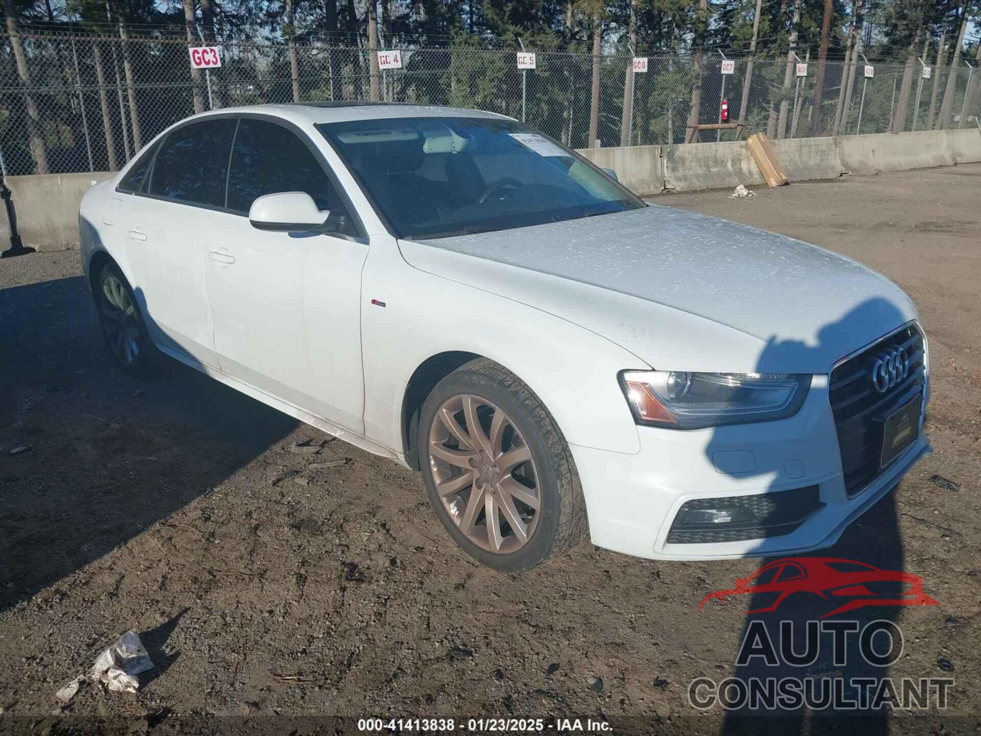 AUDI A4 2014 - WAUAFAFL1EA083253