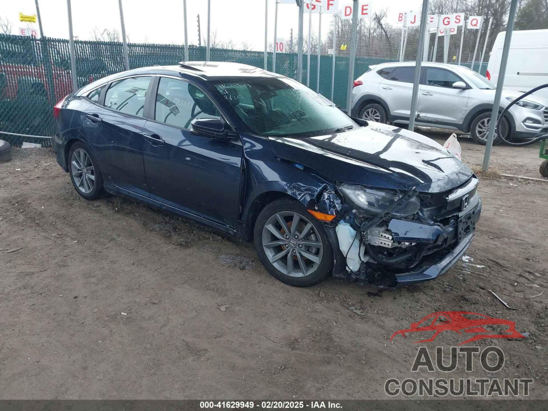 HONDA CIVIC 2020 - 19XFC1F72LE214611