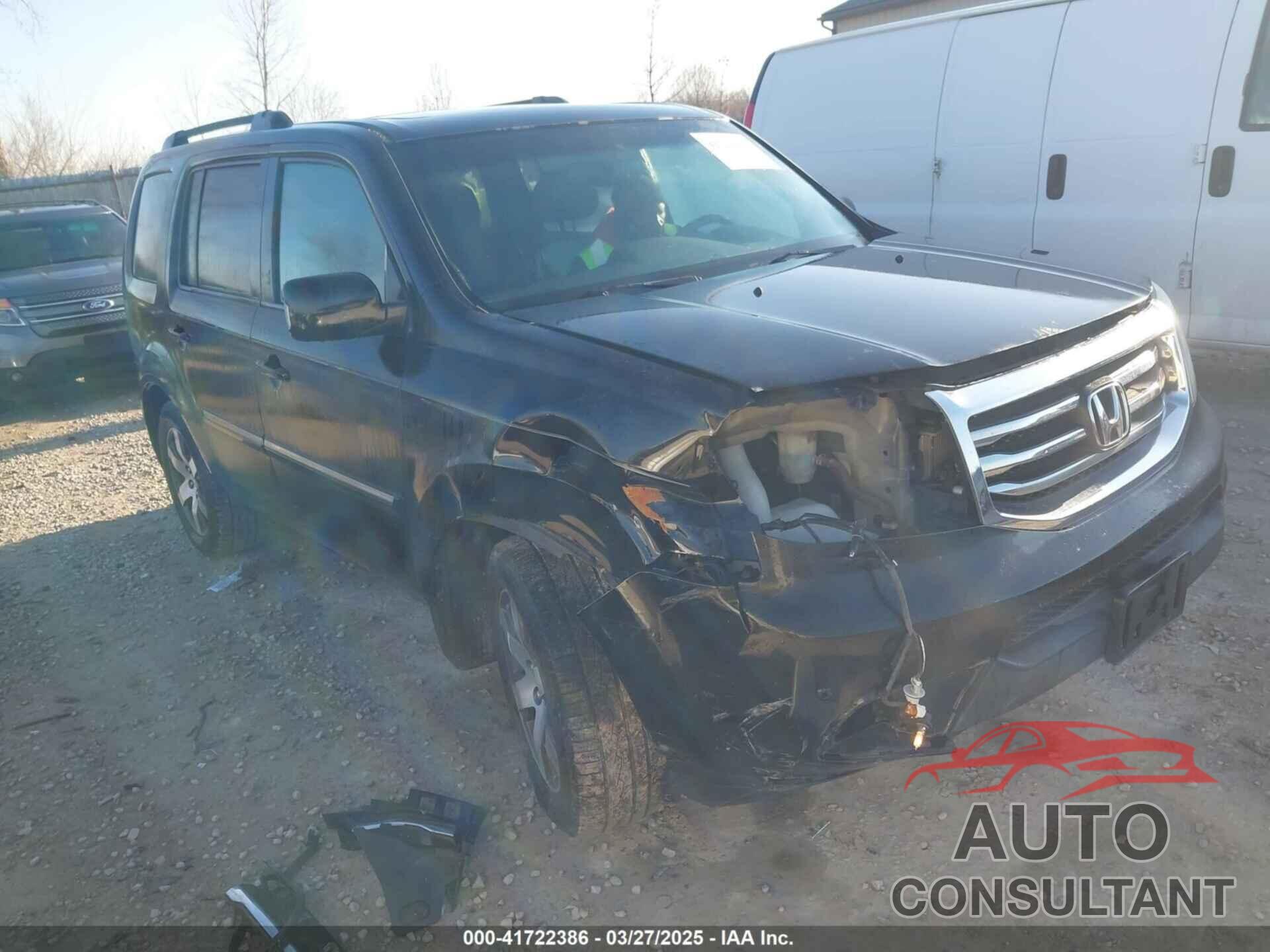 HONDA PILOT 2013 - 5FNYF4H96DB006582