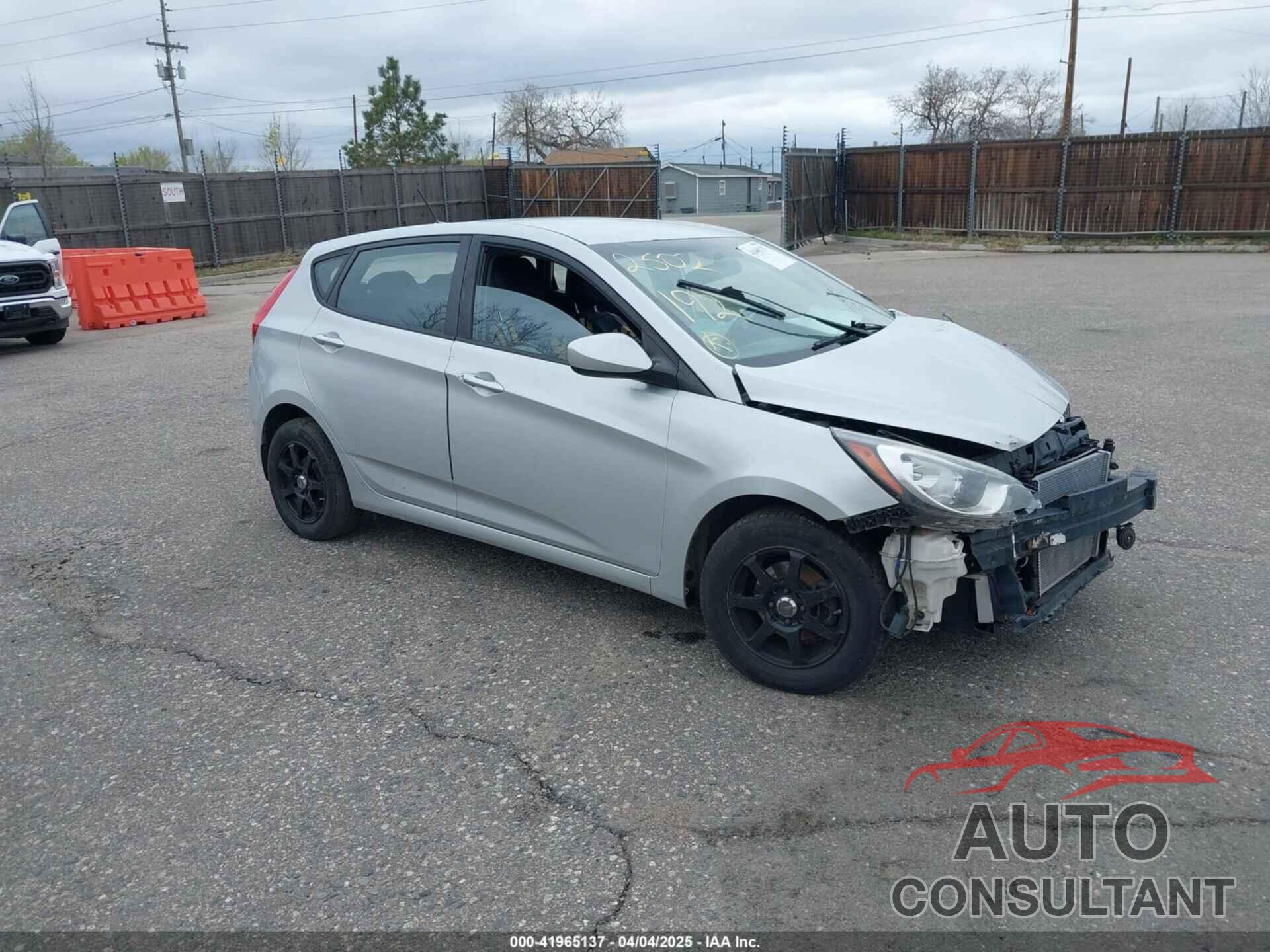 HYUNDAI ACCENT 2013 - KMHCT5AE5DU099226