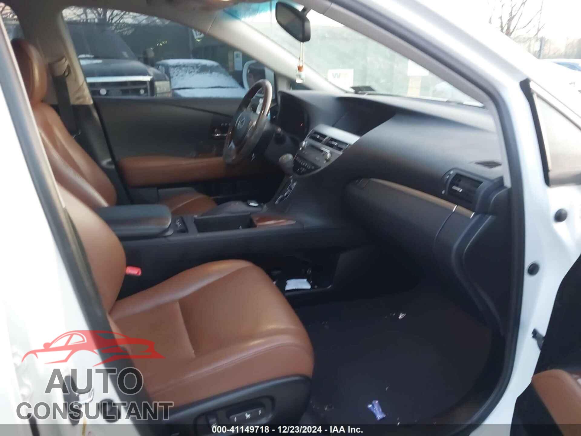 LEXUS RX 350 2013 - 2T2BK1BA0DC224603