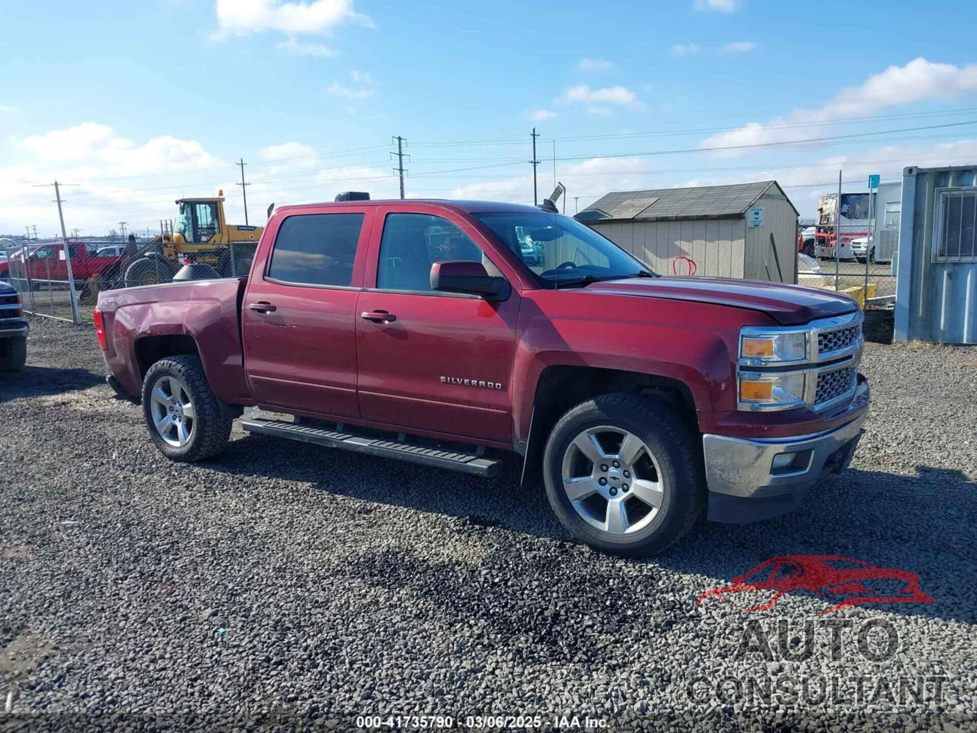 CHEVROLET SILVERADO 1500 2015 - 3GCUKREC0FG263001