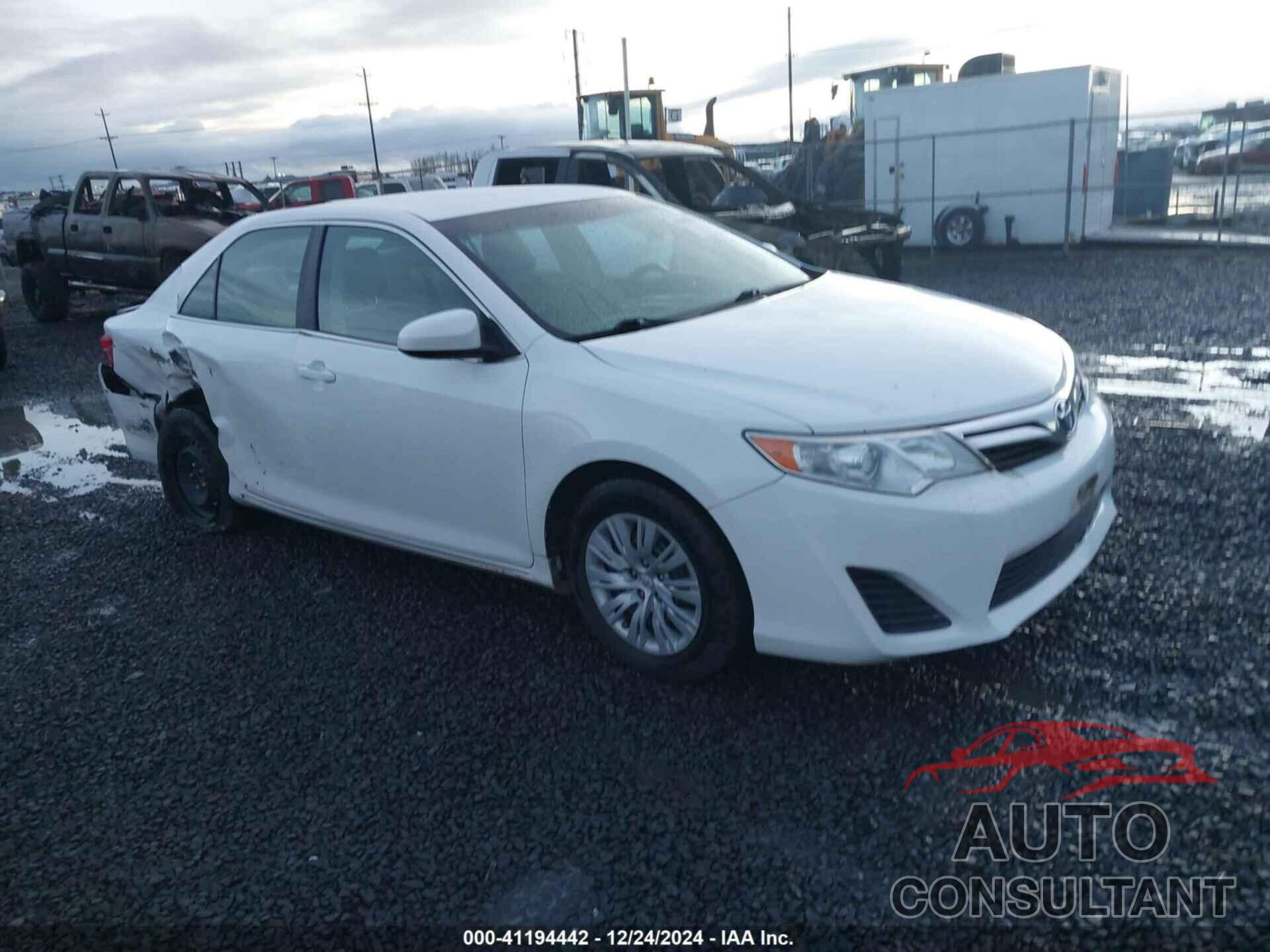 TOYOTA CAMRY 2012 - 4T4BF1FK5CR232291