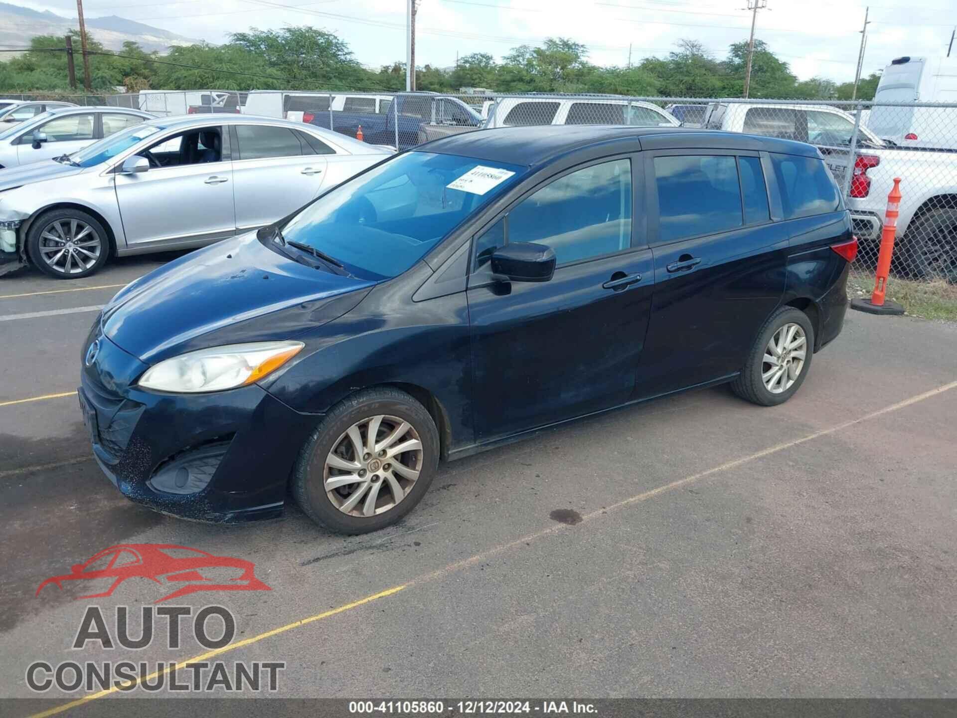 MAZDA MAZDA5 2012 - JM1CW2BL9C0115344