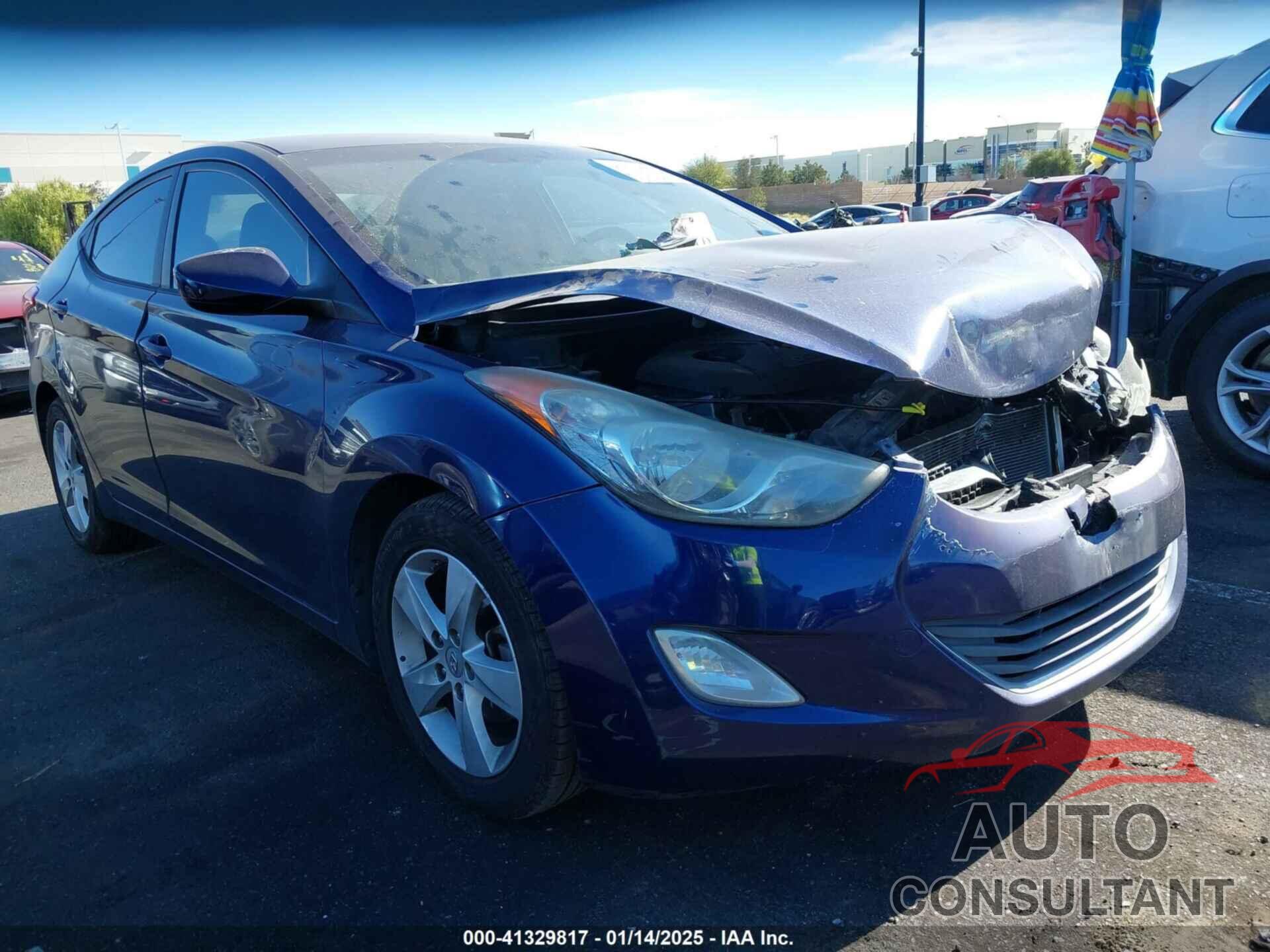 HYUNDAI ELANTRA 2013 - 5NPDH4AE2DH302359